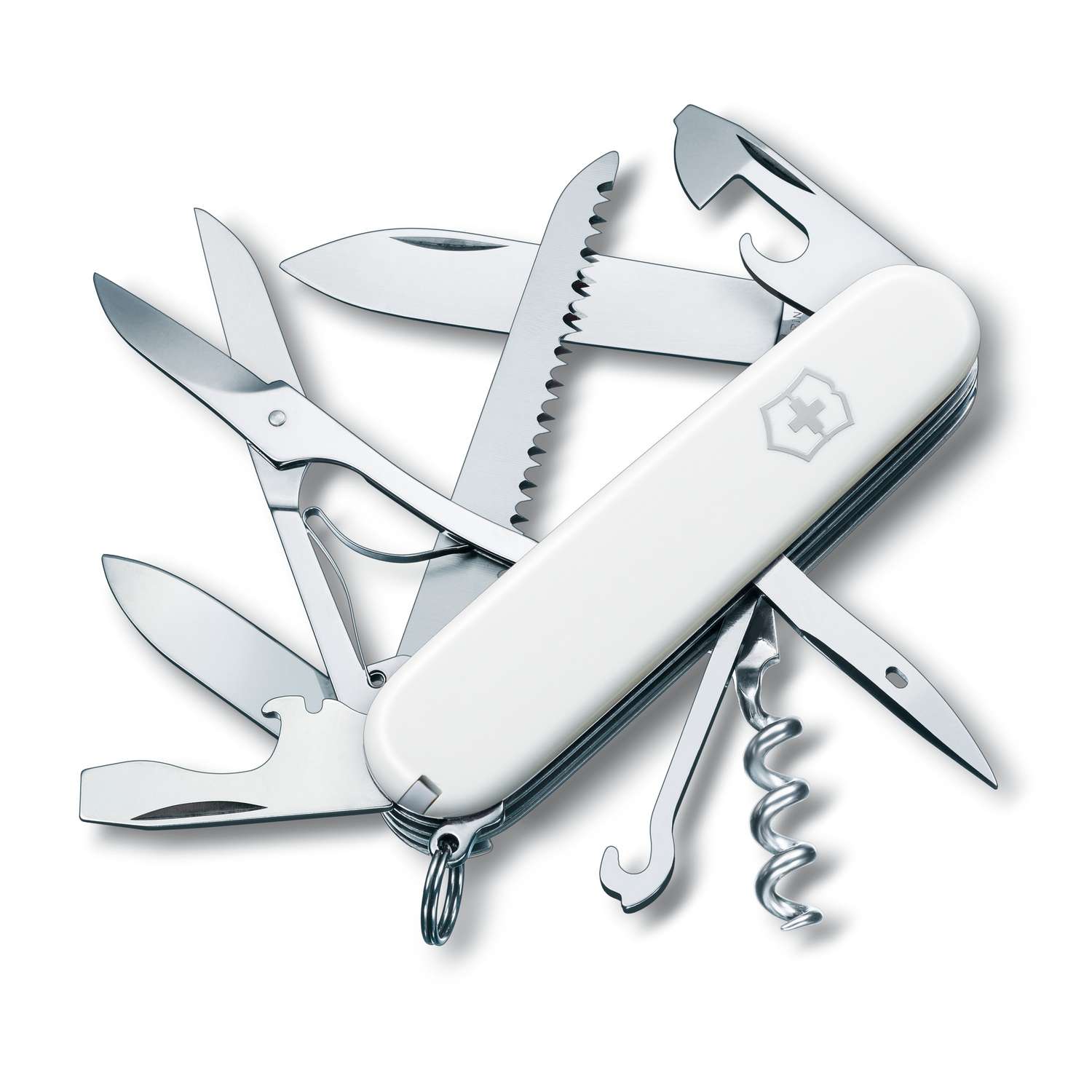 Victorinox Huntsman Swiss Army Knife 91 mm 15 Functions White 1.3713.7