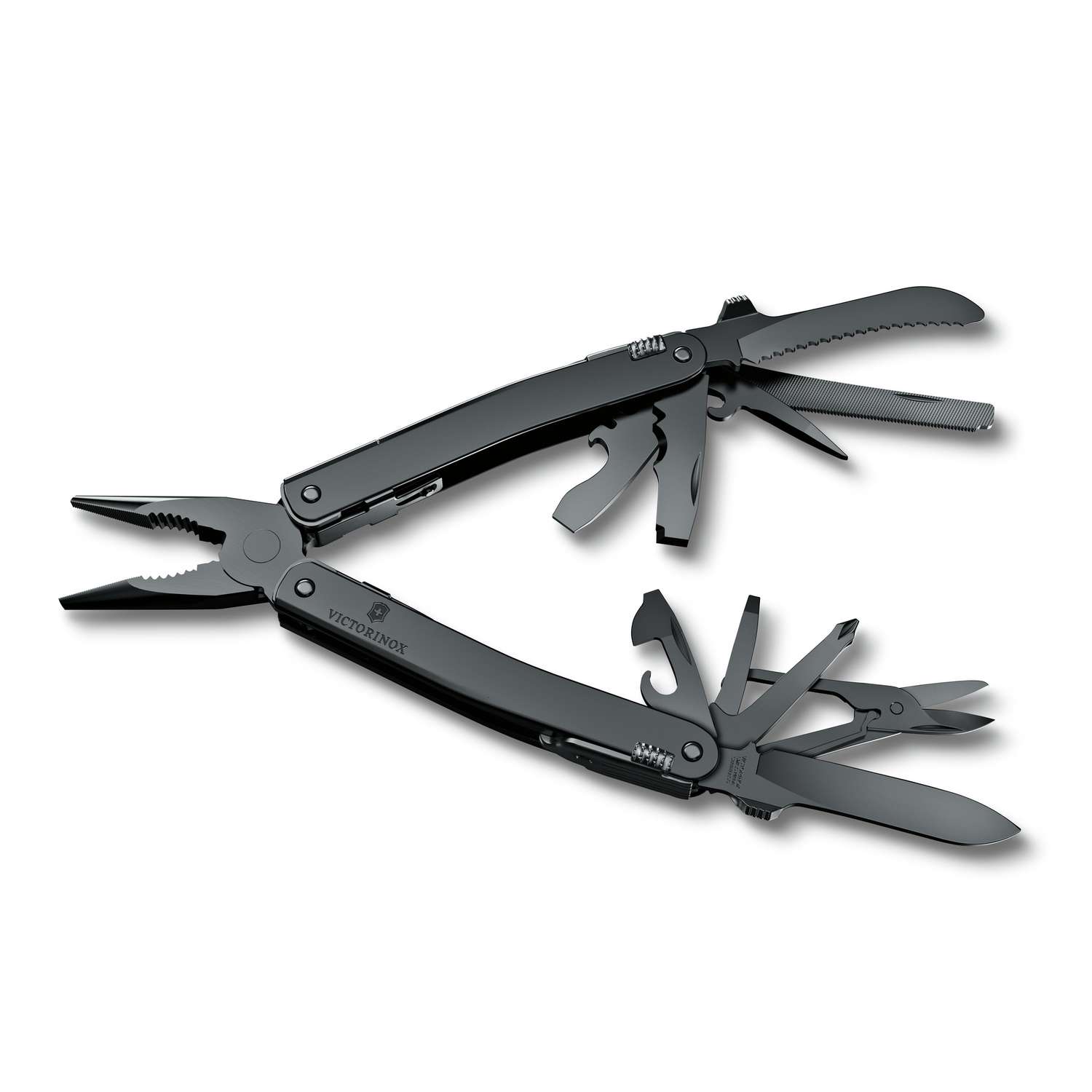 Victorinox Swiss Tool Spirit MXBS Swiss Army Multitool 105 mm 24 Functions Black In Belt Pouch 3.0226.M3N