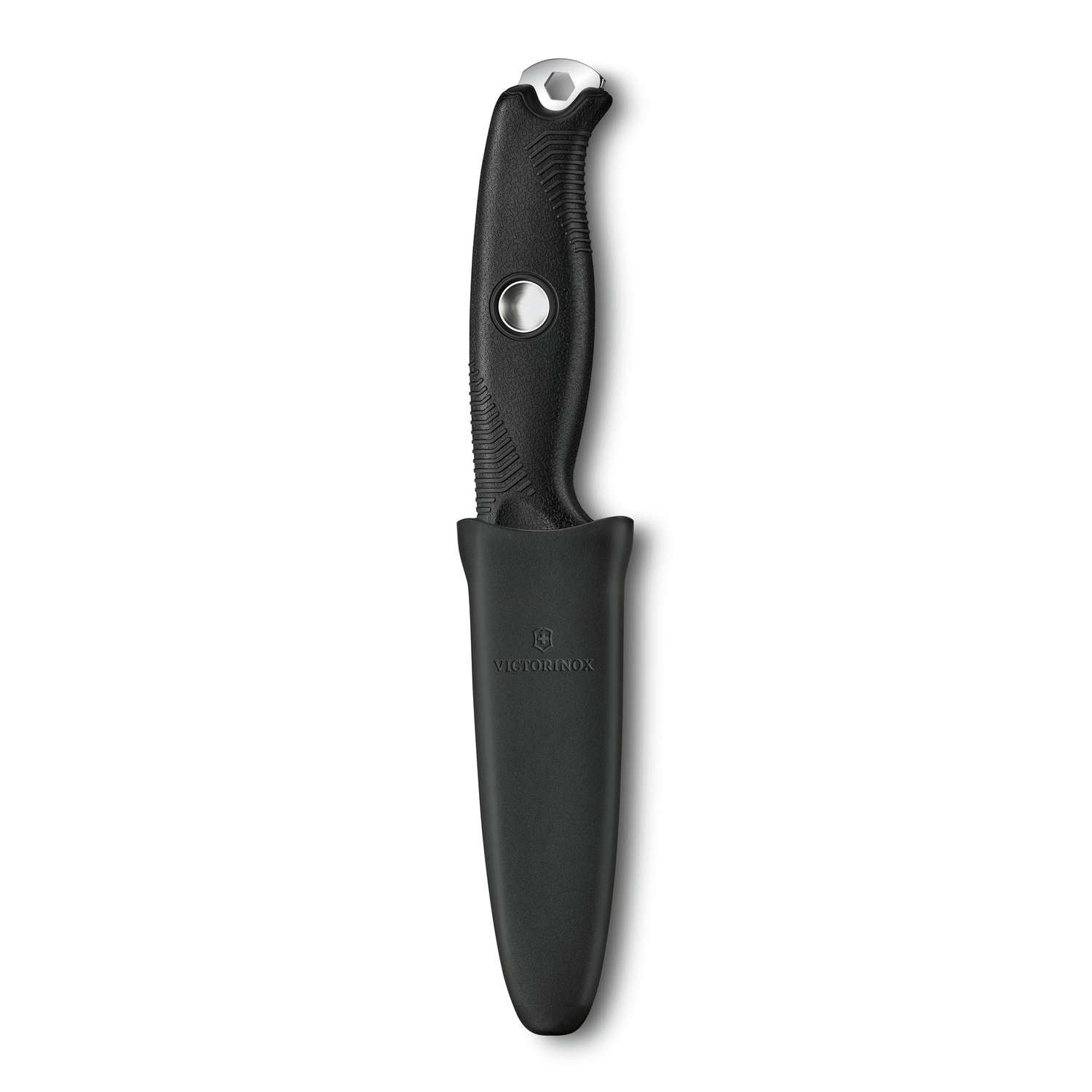 Victorinox Venture Pro Swiss Outdoor Knife 233 mm 9 Functions Black With Sheath 3.0903.3F