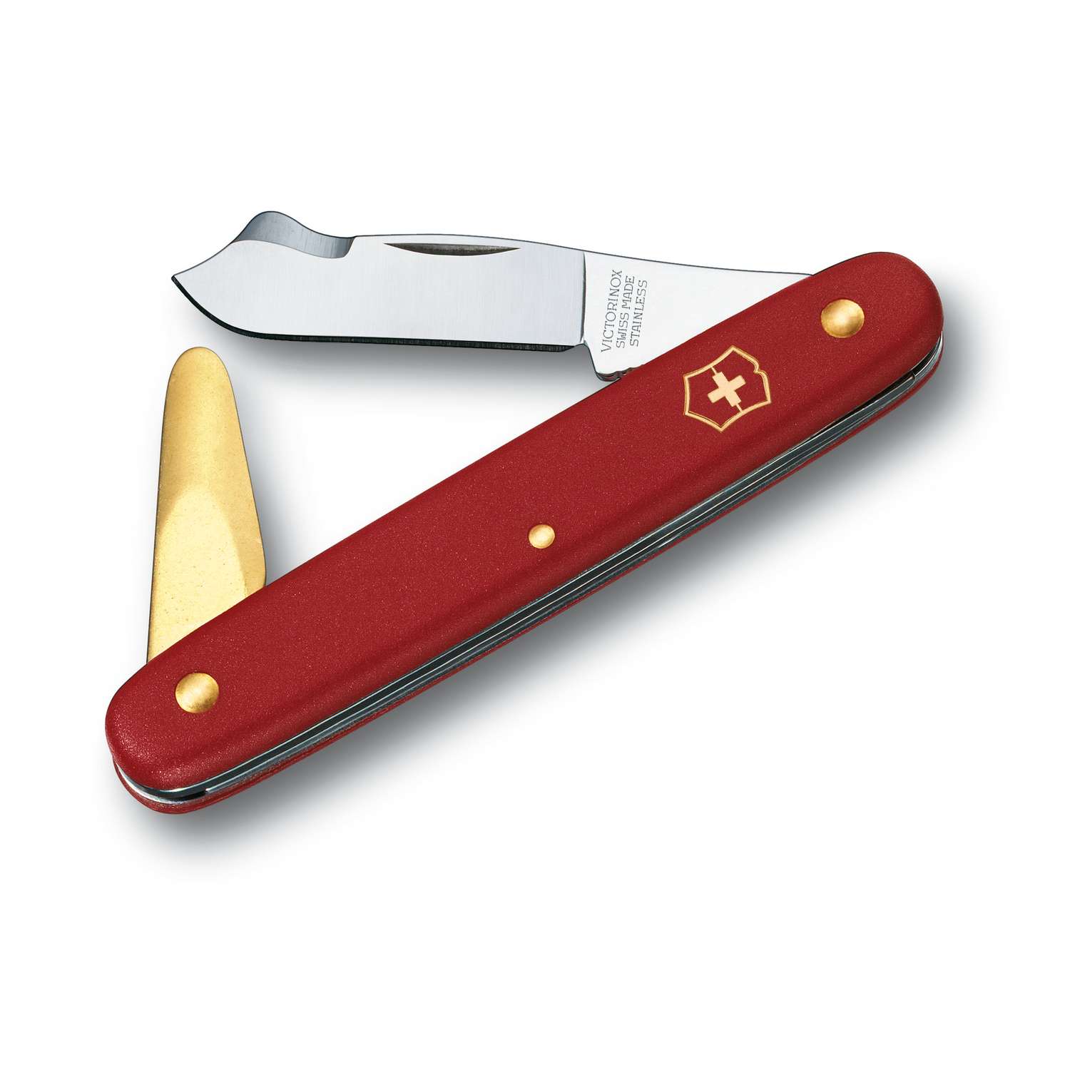 Victorinox Budding Knife Combi 2 Swiss Army Knife 100 mm 3 Functions Red 3.9140