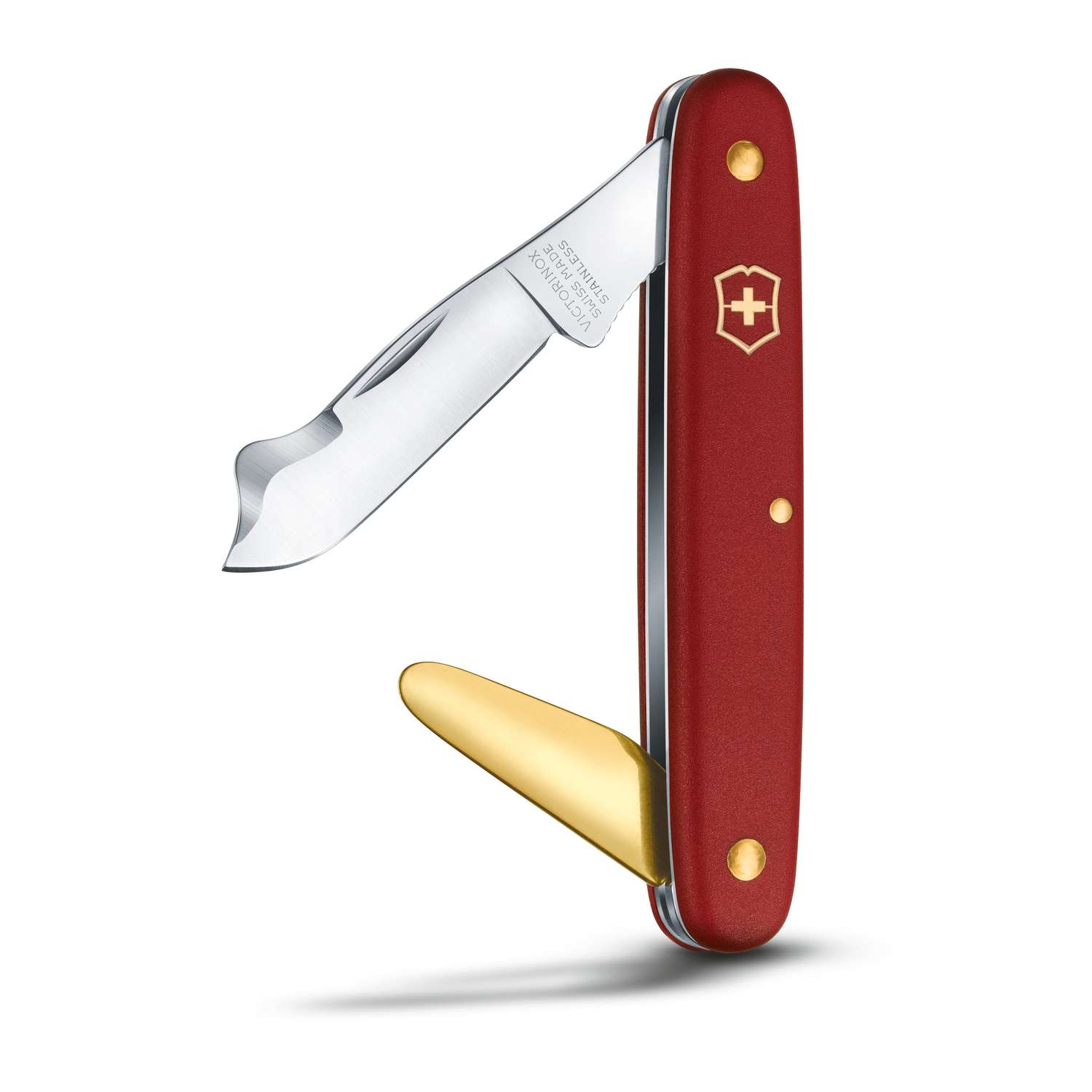 Victorinox Budding Knife Combi 2 Swiss Army Knife 100 mm 3 Functions Red 3.9140