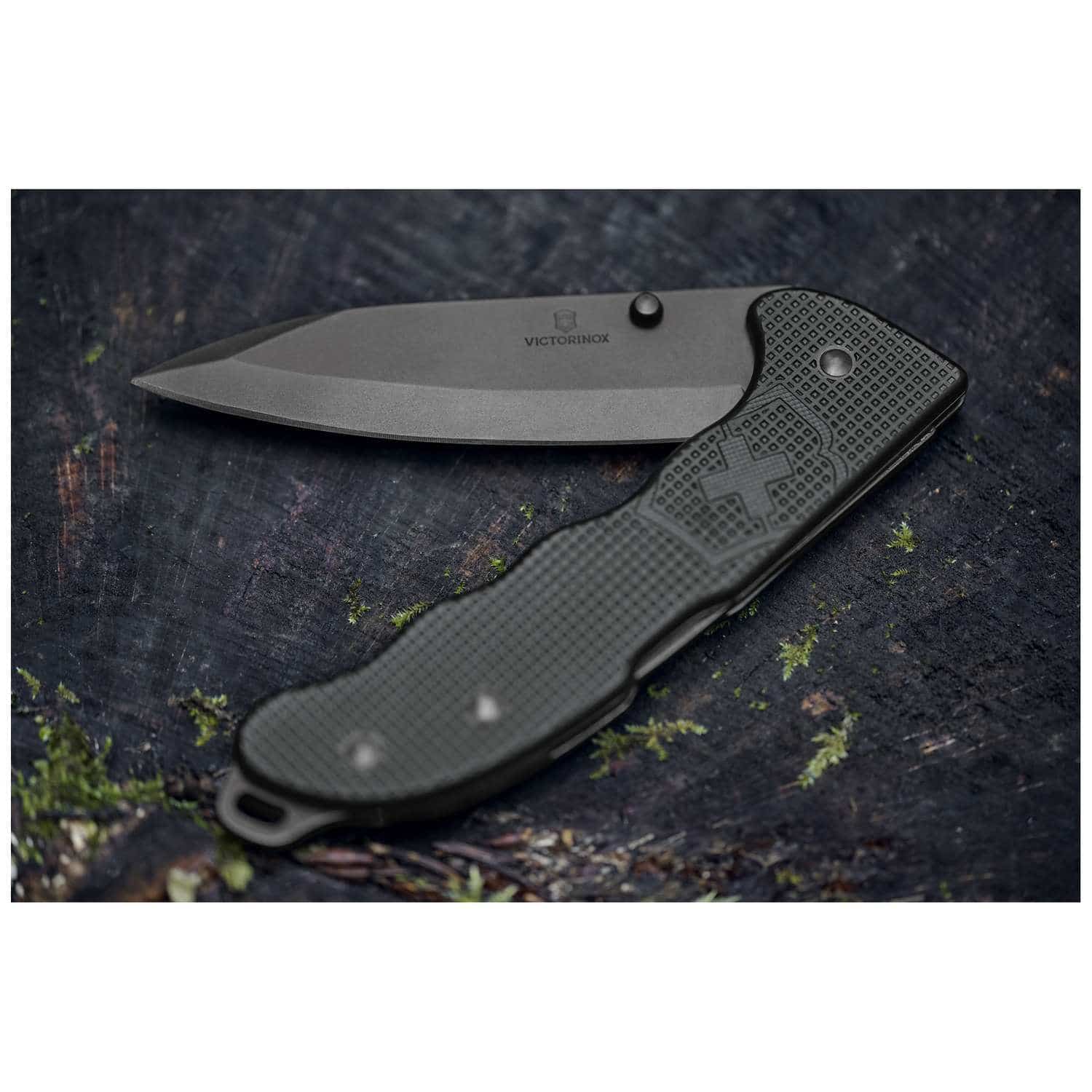 Victorinox Evoke BS Alox Swiss Army Knife 136 mm 4 Functions Aluminium Scales Black