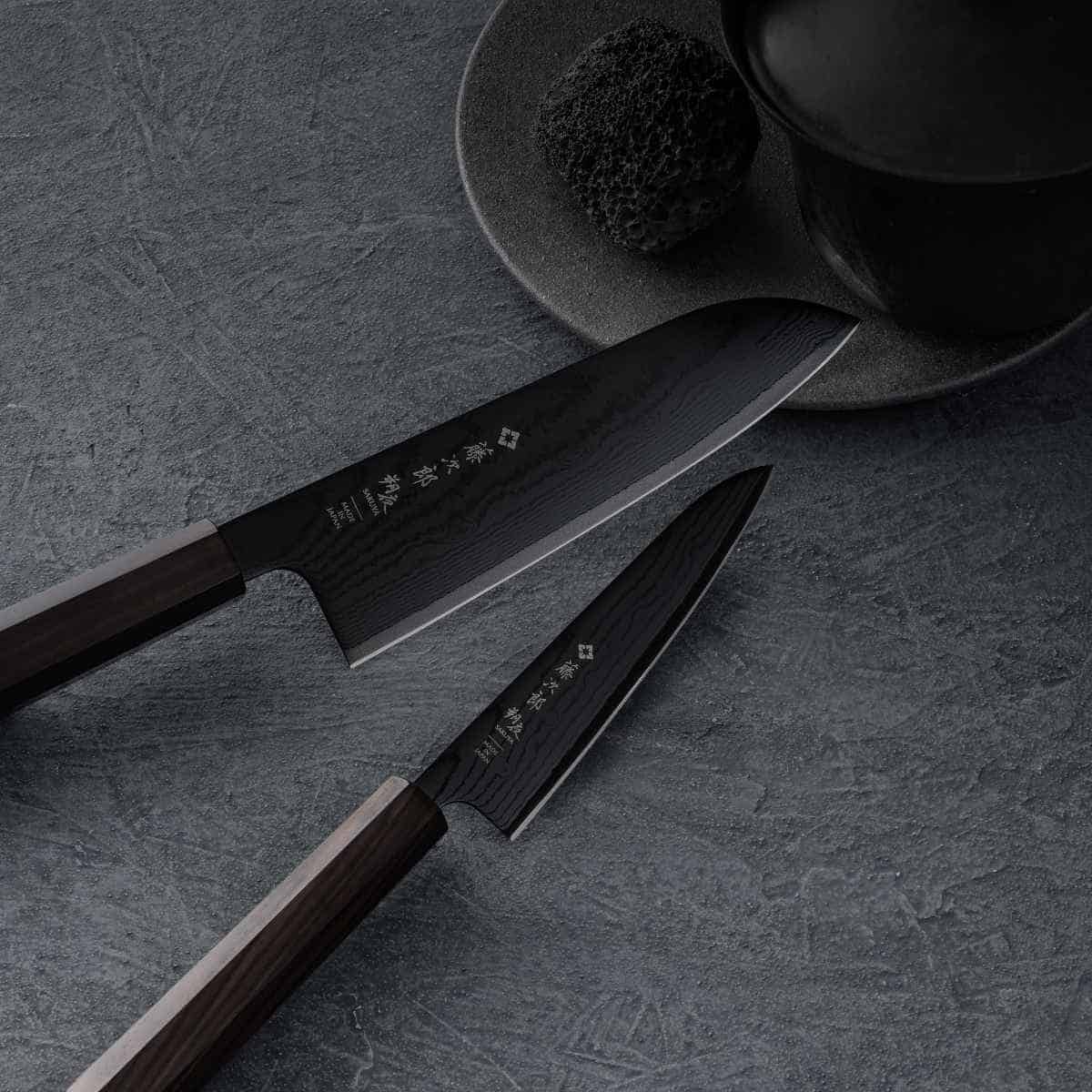 Tojiro Damascus Nakiri Knife 16.5 cm Sakuya FD-1378