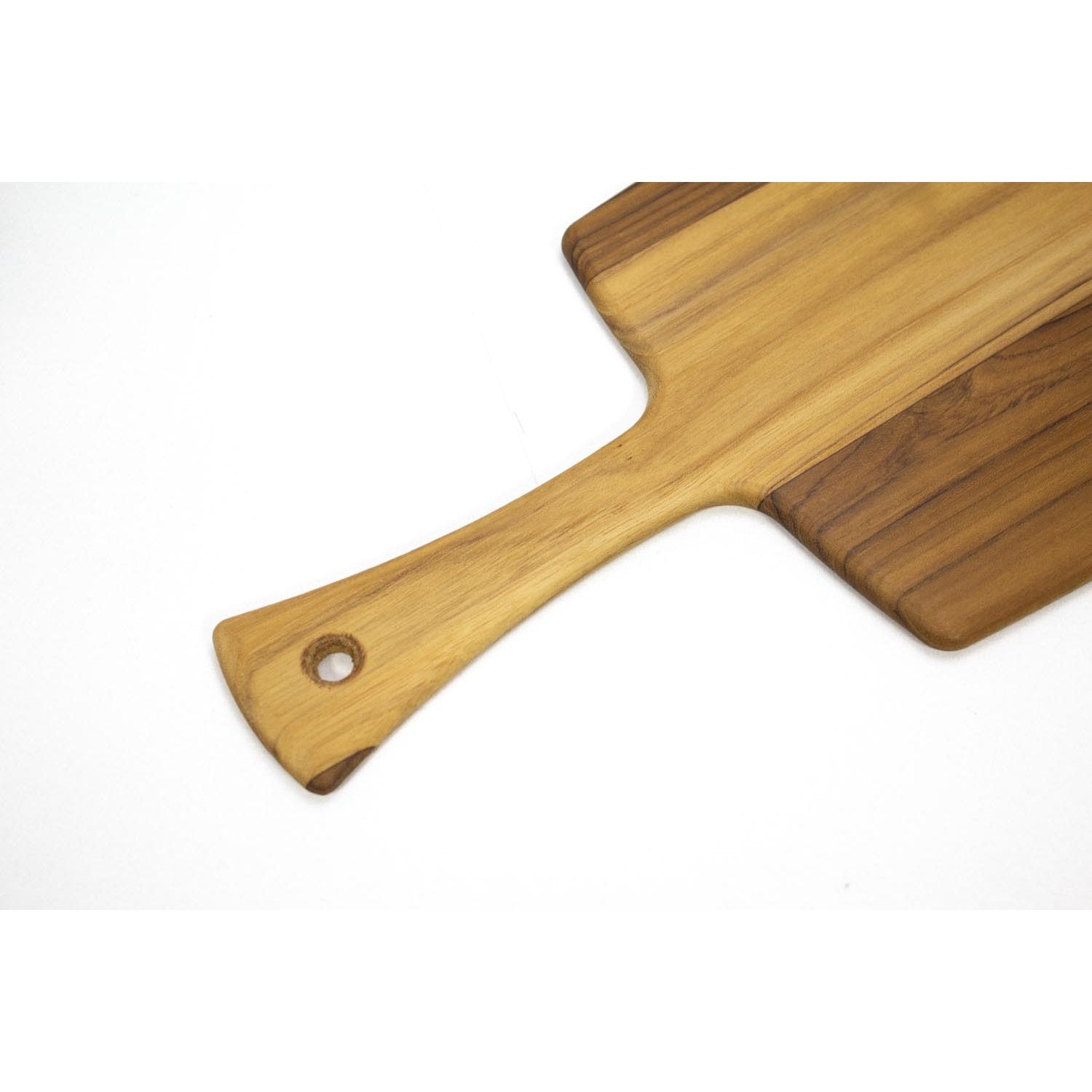 Stolf Teak Wood Cutting Board With Handle 50.8 x 20.3 x 1 cm Share and Serve ST.1050
