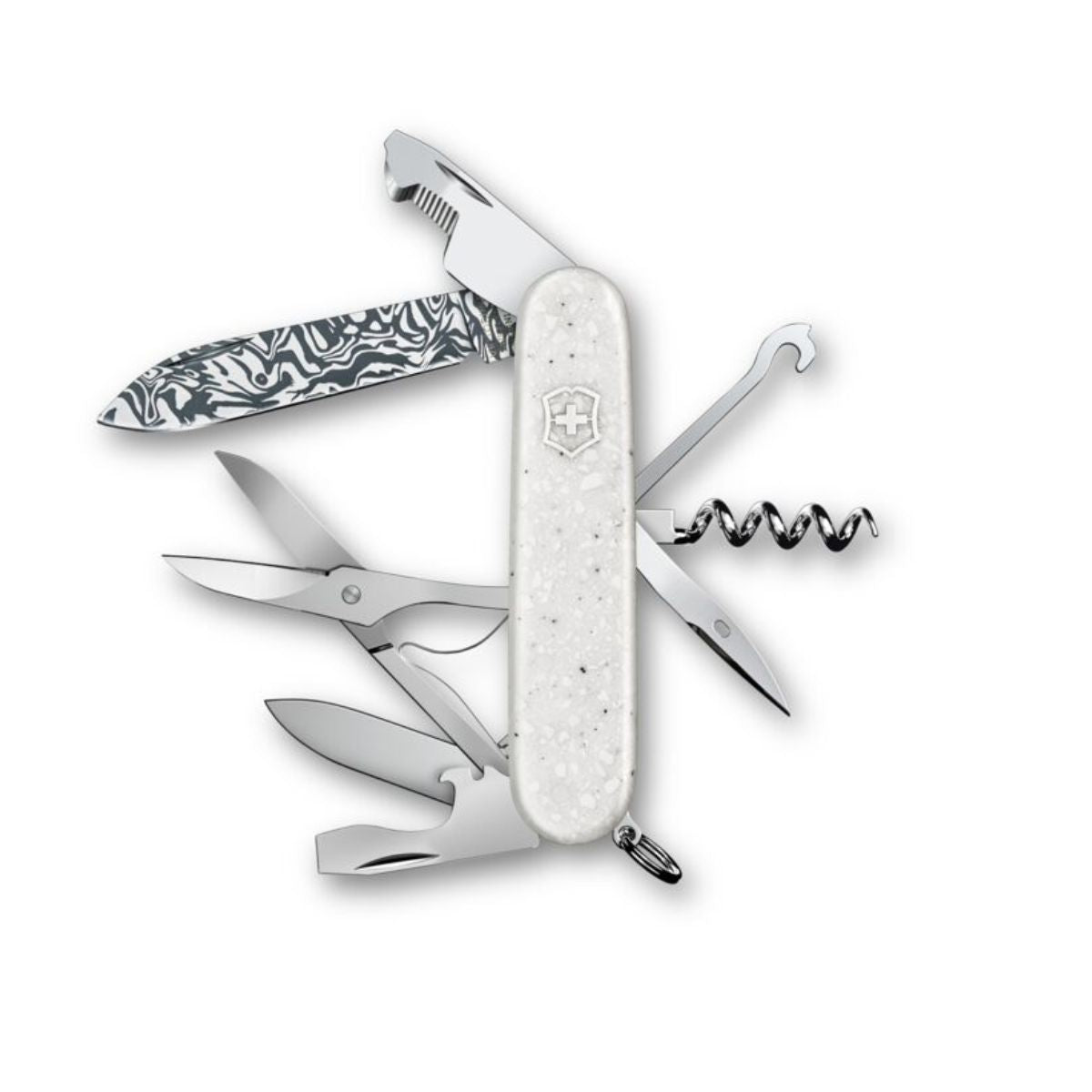 Victorinox Special Companion Swiss Army Knife 91 mm 16 Functions White Damast Limited Edition 2025 1.3901.J25