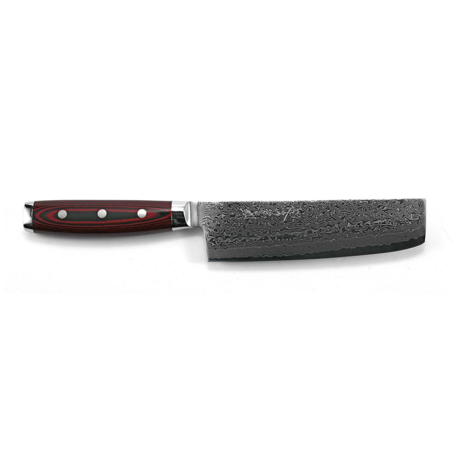 Yaxell Damascus Nakiri Knife 16.5 cm Super Gou 37144