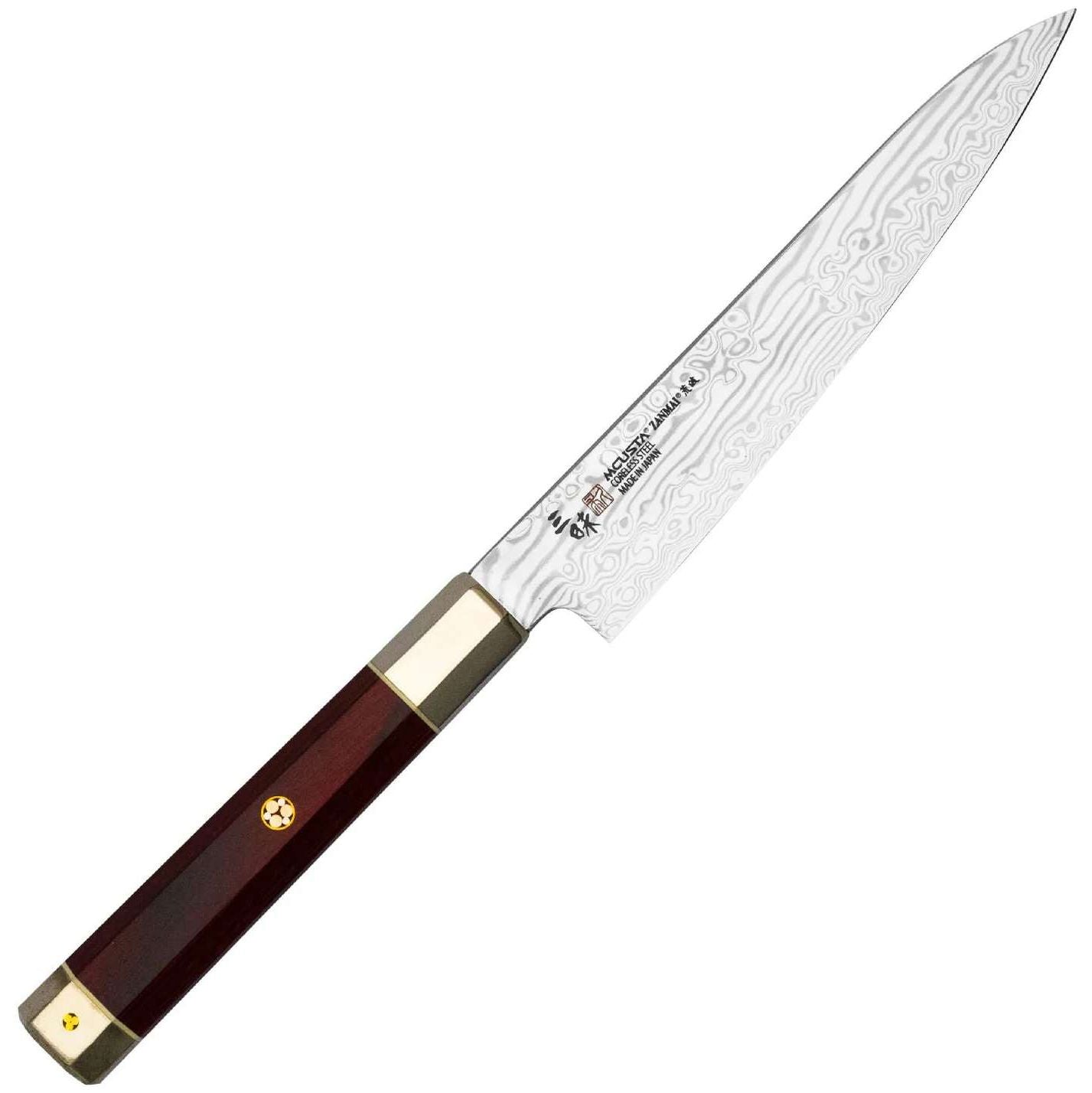 Mcusta zanmai Damascus Utility Knife 15 cm Ultimate Aranami ZUA-1002C