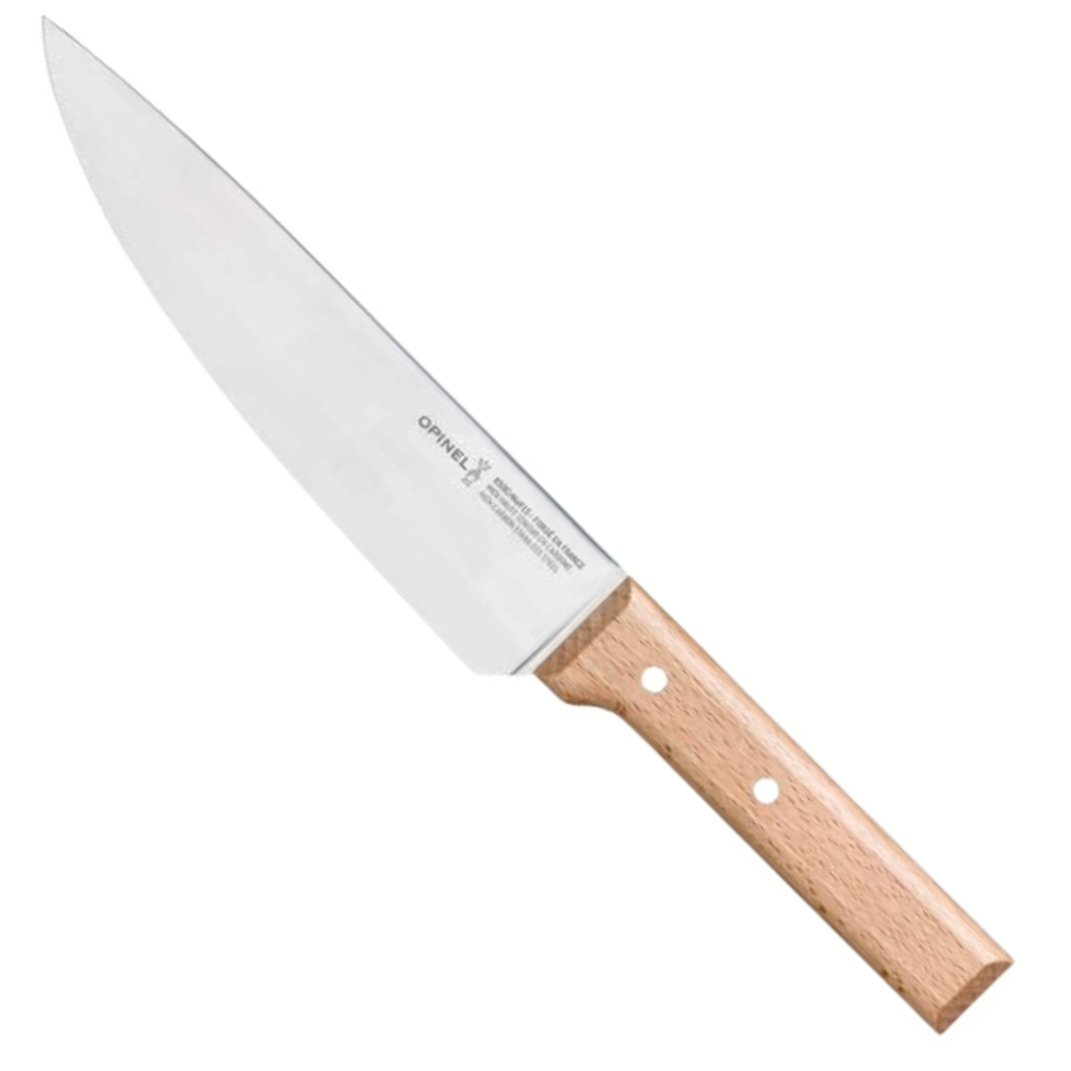 Opinel Chef'S Knife 20 cm Beechwood Handle No 118 Parallele 001818