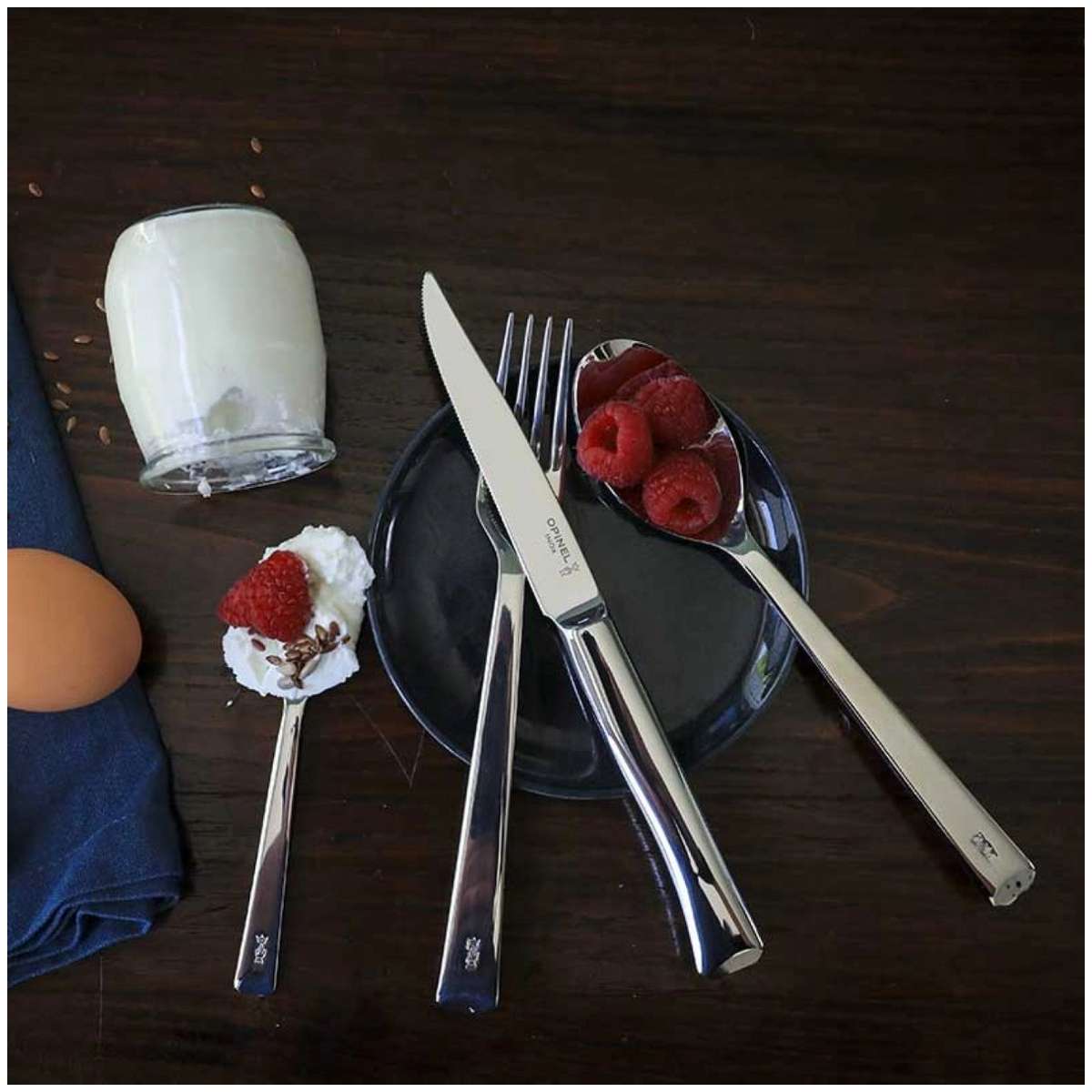 Opinel Stainless Steel Paring Knife 11 cm Perpetue 002446