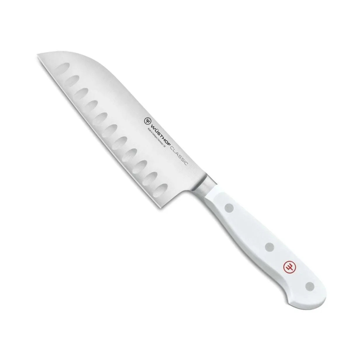 Wusthof Hollow Edge Santoku Knife 14 cm Classic White 1040231314