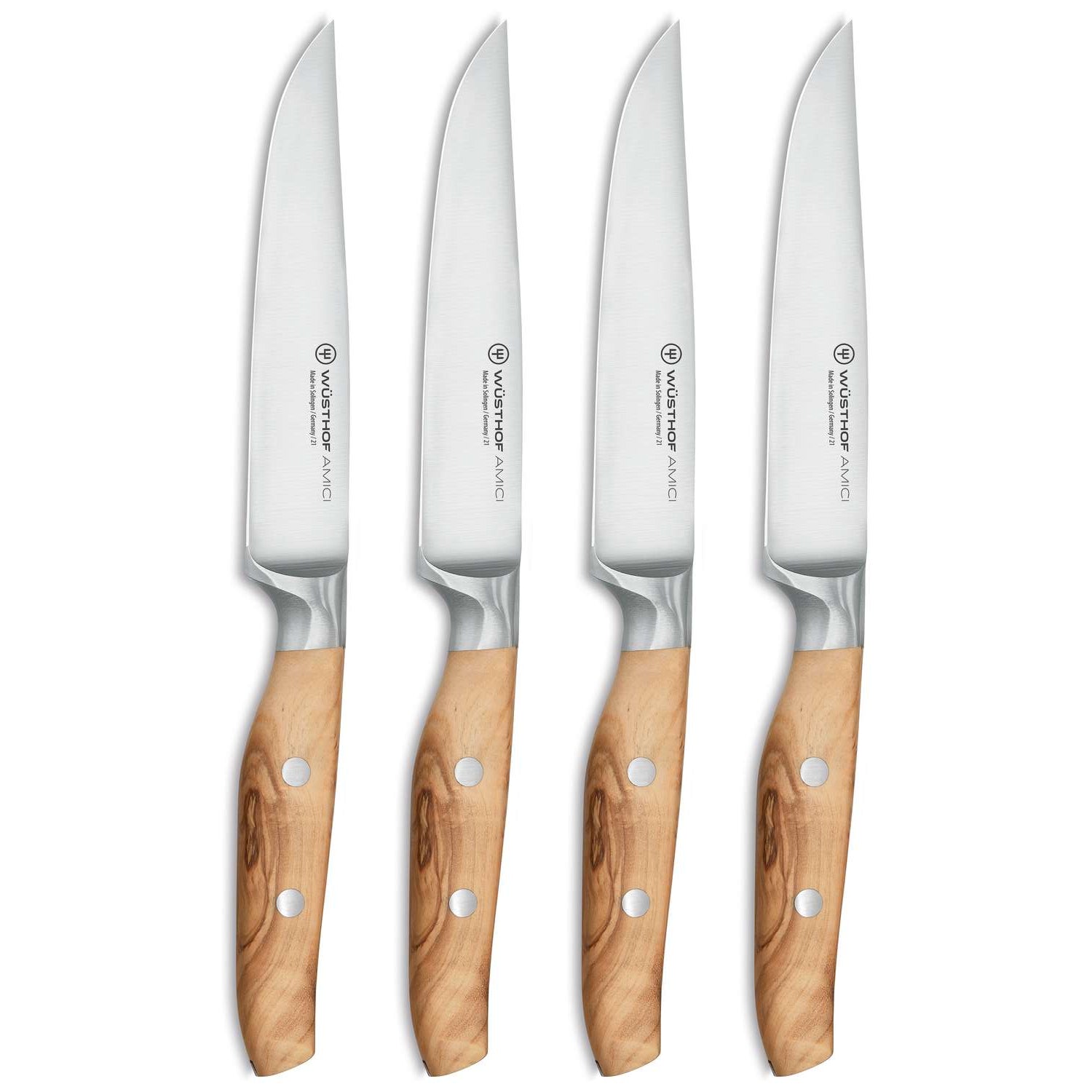 Wusthof Steak Knives Set 12 cm 4 pcs Amici 1071360401