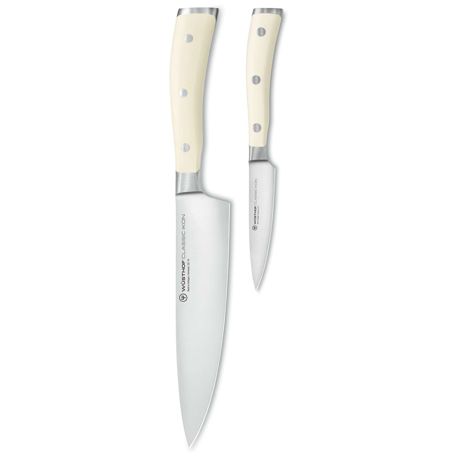 Wusthof Knives Set 2 pcs Gift Box Classic Ikon Crème 1120460204
