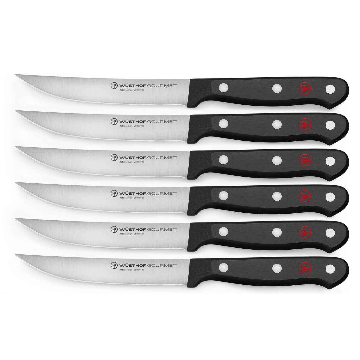 Wusthof Steak Knives 12 cm 6 pcs Set Gourmet 1125060601