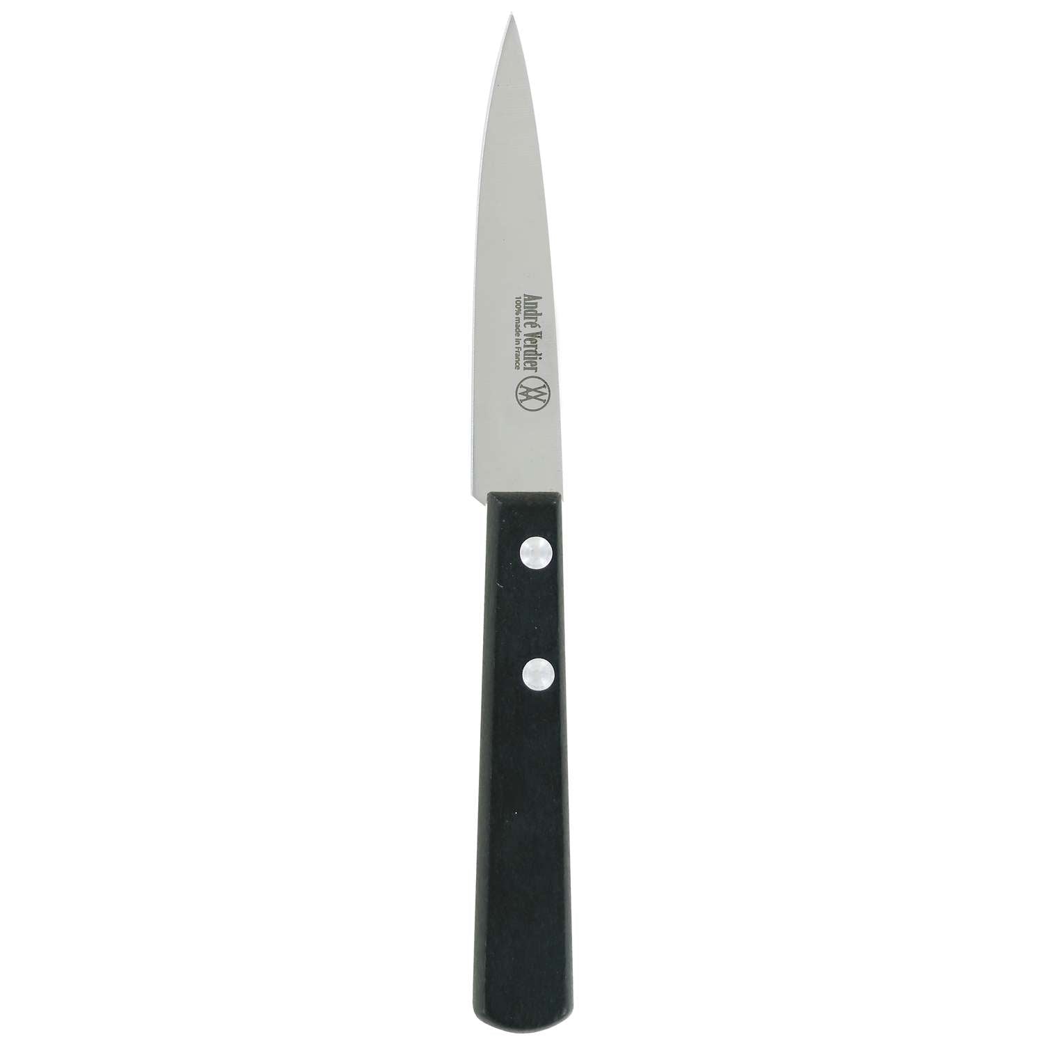 Andre verdier Paring Knife 9 cm Black Wooden Handle Prepa Culi