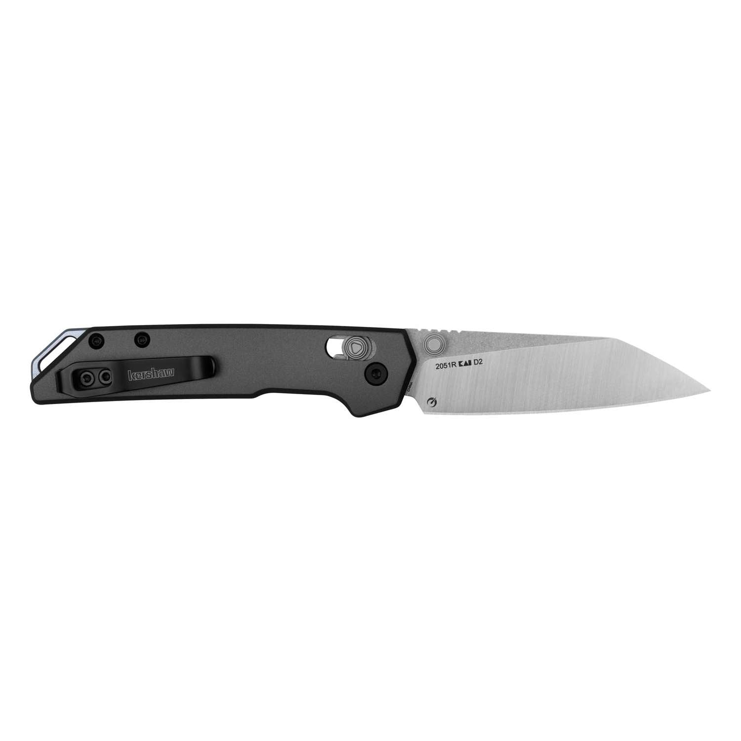 Kershaw Mini Iridium Reserve Tanto Stonewashed Pocket Knife 8 cm Grey Handle 71 gr 2051R