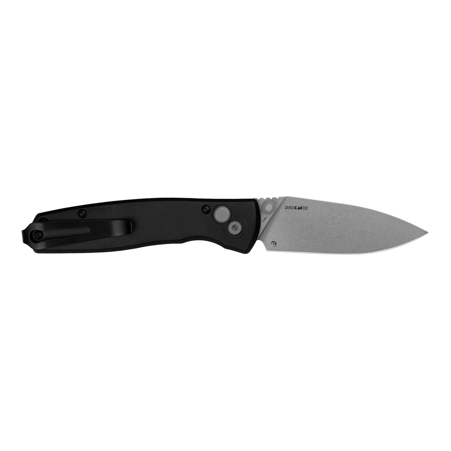 Kershaw Kindred Stonewashed Pocket Knife 8 cm Black Handle 74 gr 2053