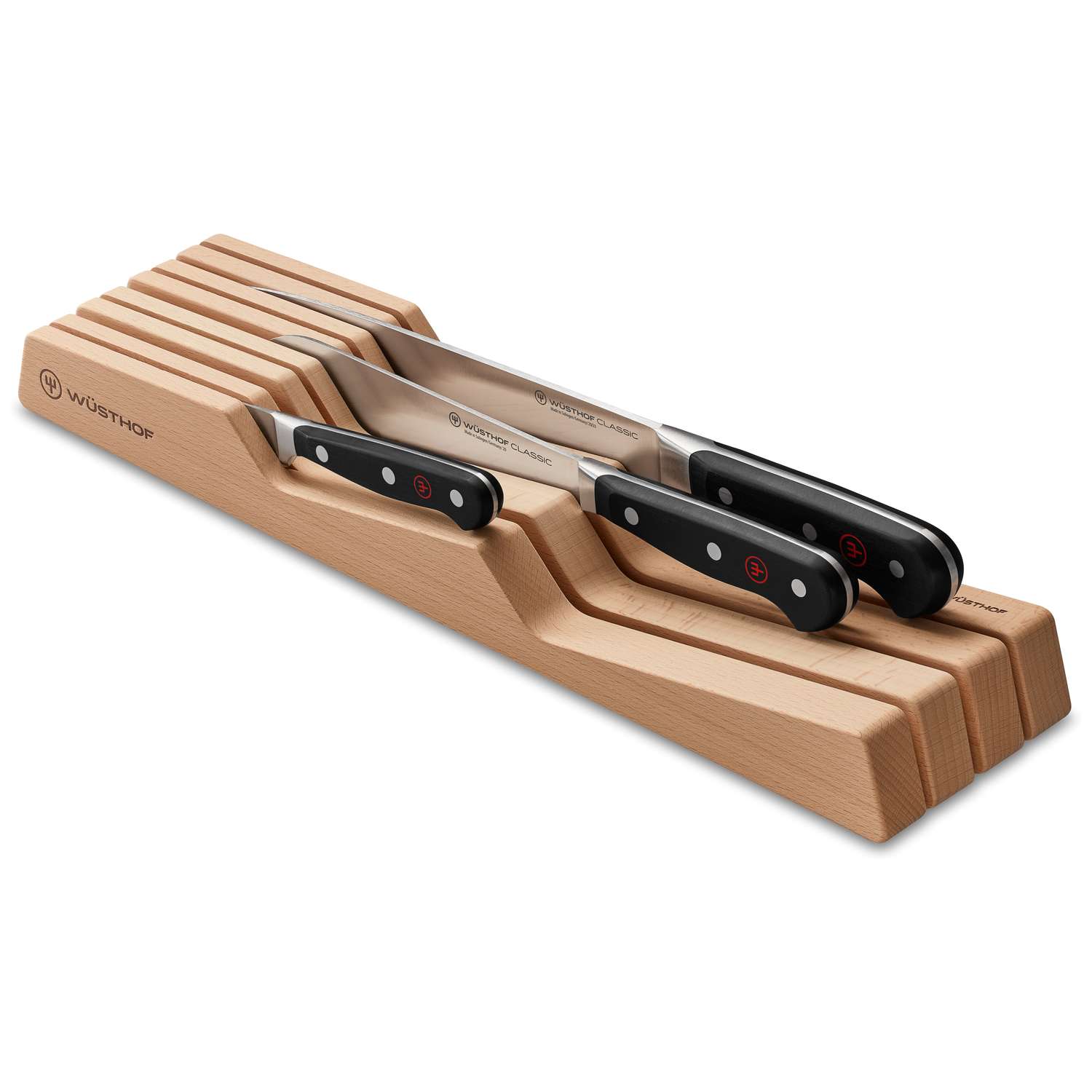 Wusthof Beechwood Knife Organiser Empty 7 Slots 2159620701