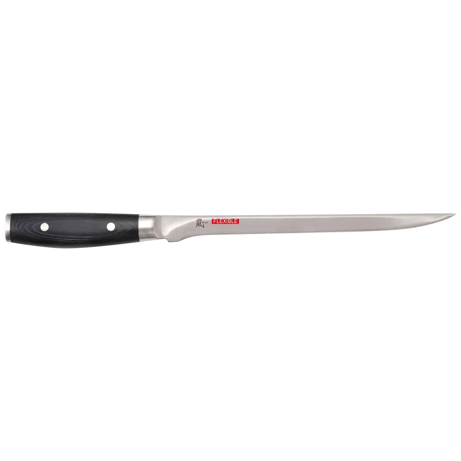 Yaxell Damascus Fillet Knife 23 cm With Flexible Blade Ran 36123