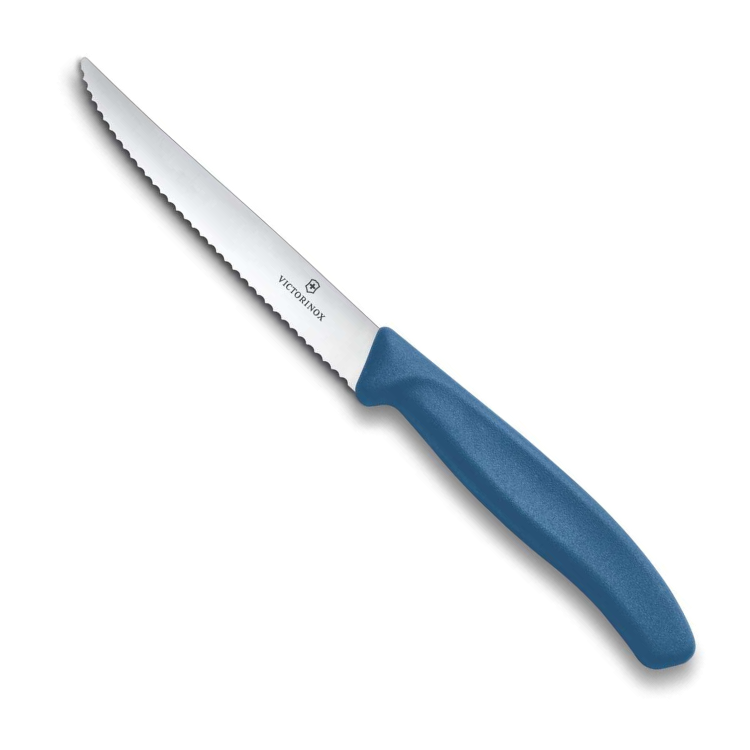 Victorinox Serrated Paring Knife 10 cm Blue Handle Swiss Classic 6.7732.C1