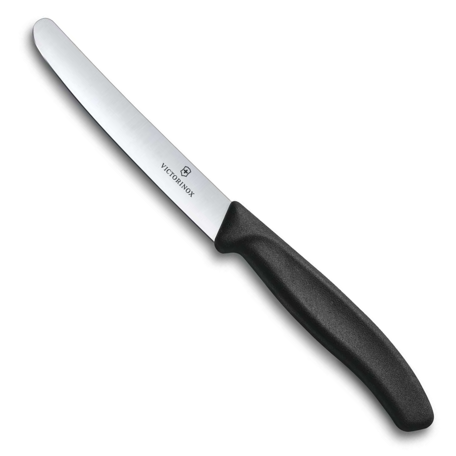 Victorinox Round Utility Knife 11 cm, Black Handle Swiss Classic 6.7803