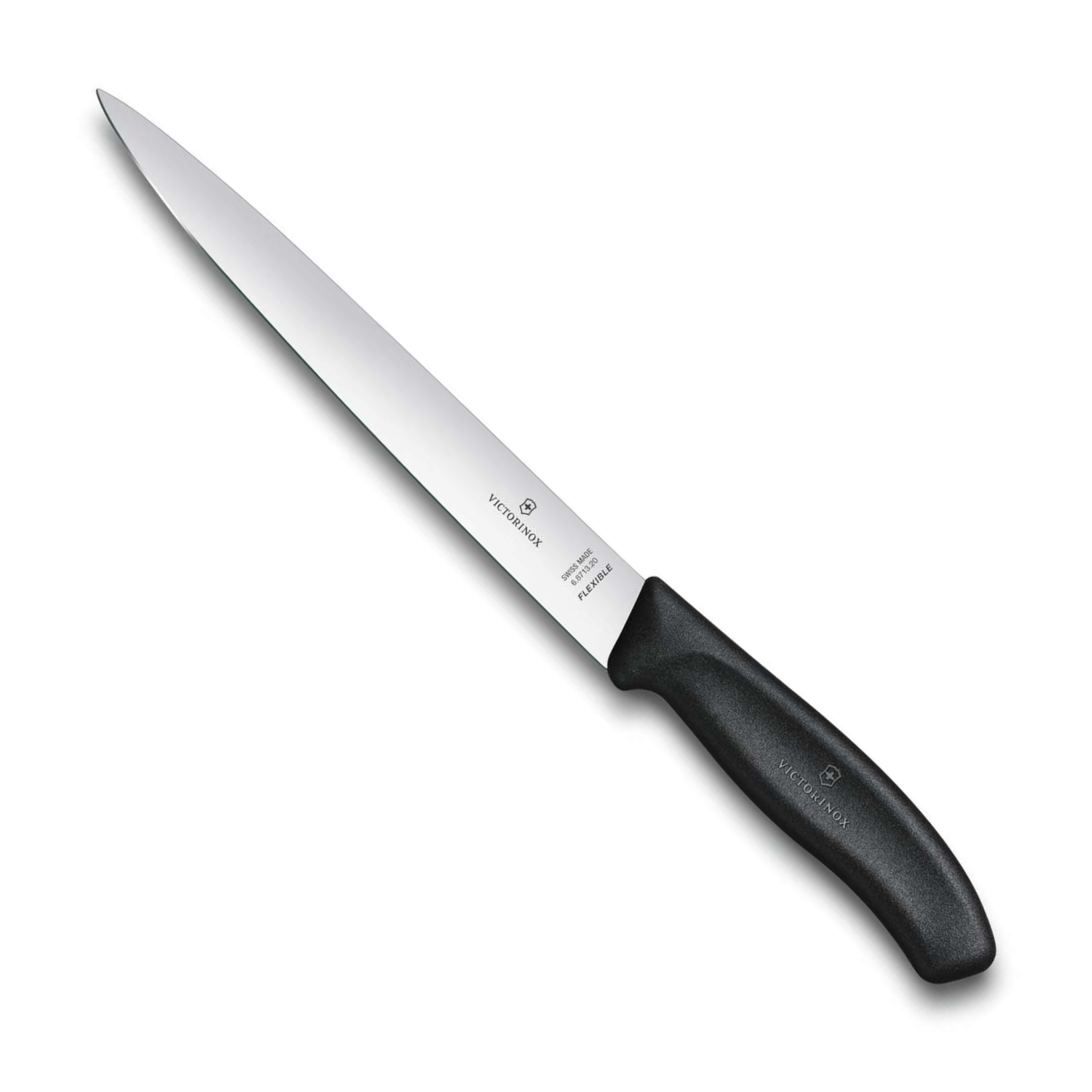Victorinox Filleting Knife Flexible Blade 20 cm Black Handle Swiss Classic 6.8713.20B