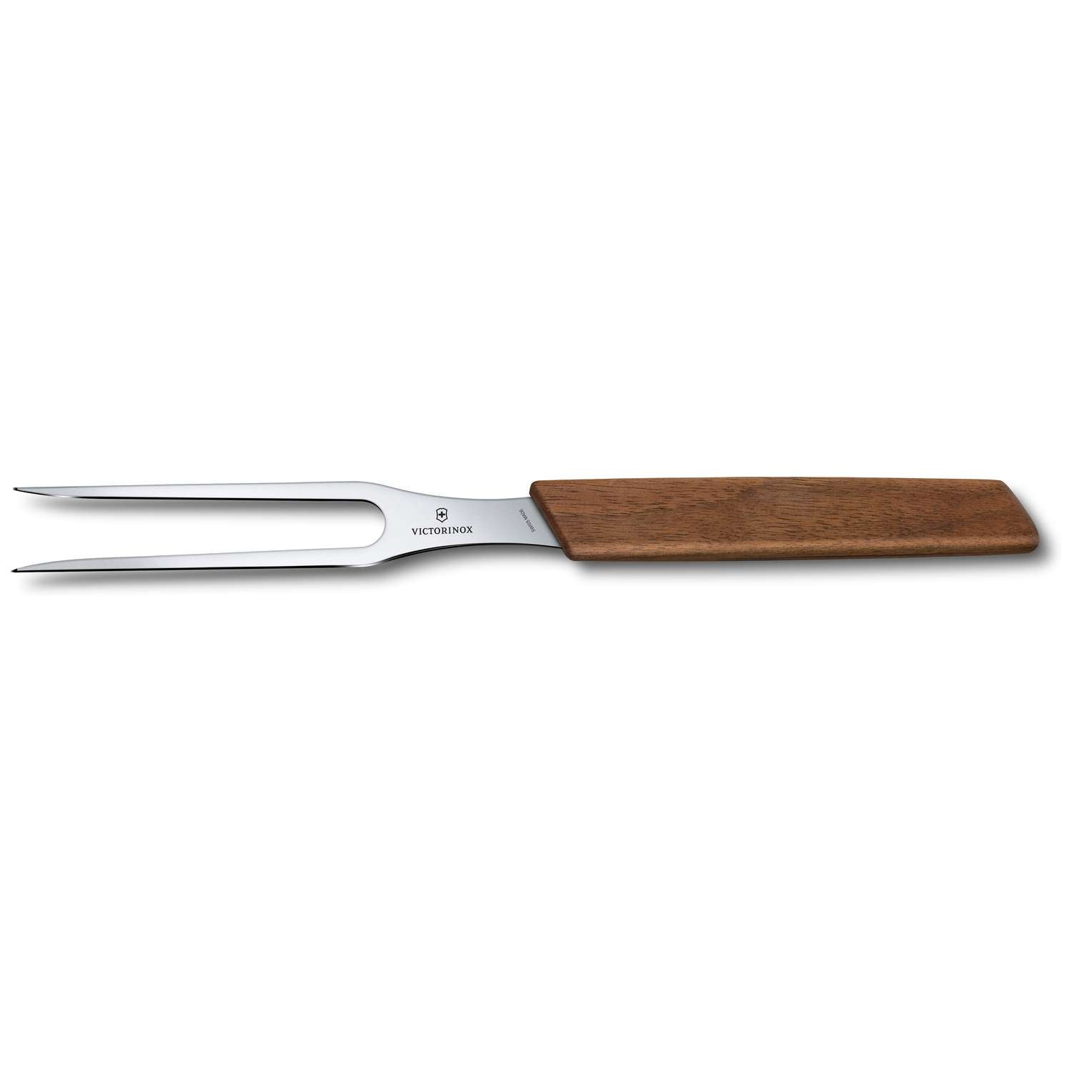 Victorinox Carving Fork 15 cm Wooden Handle Gift Box Swiss Modern 6.9030.15G