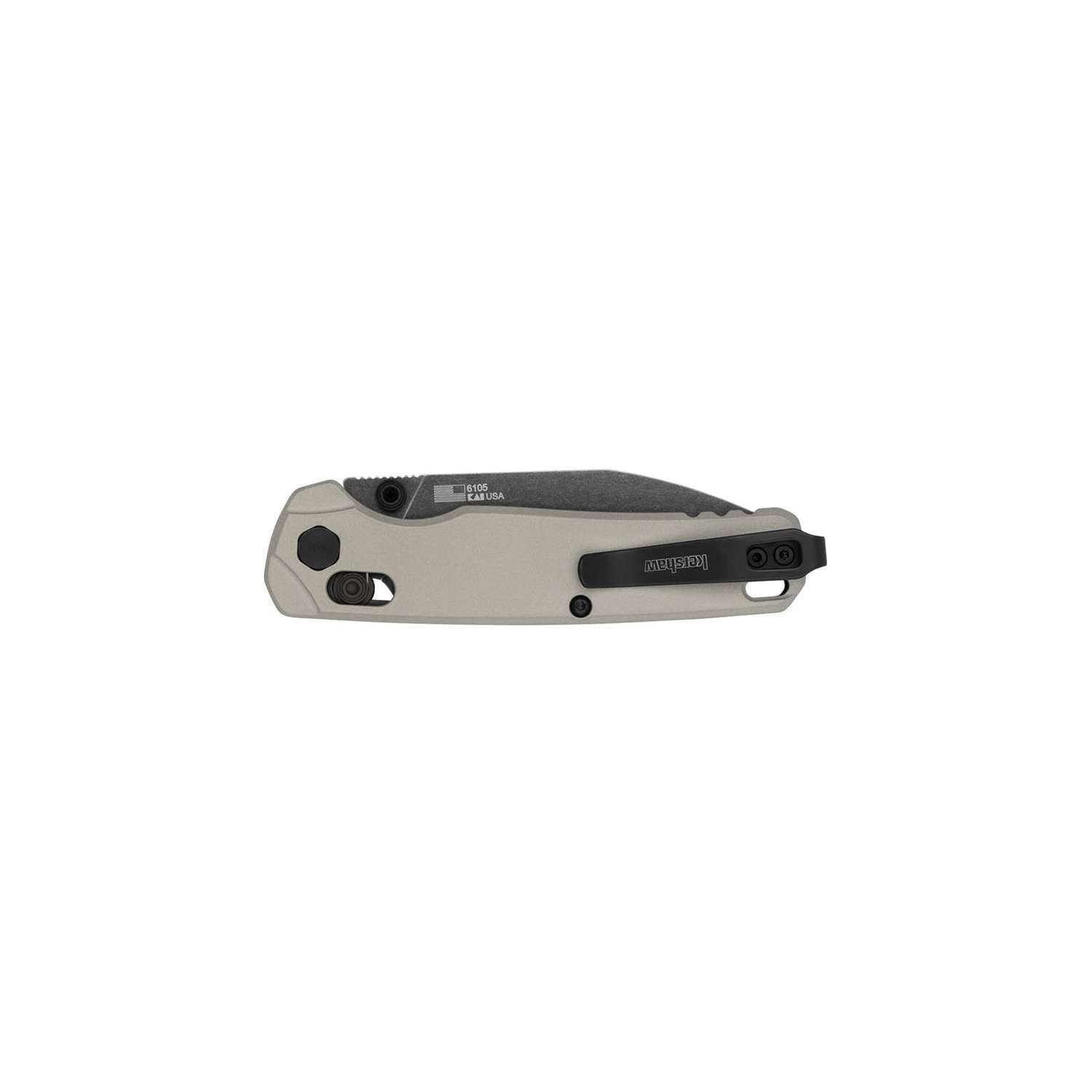 Kershaw Bel Air BlackWash MagnaCut Pocket Knife 8 cm Grey Handle 82 gr 6105