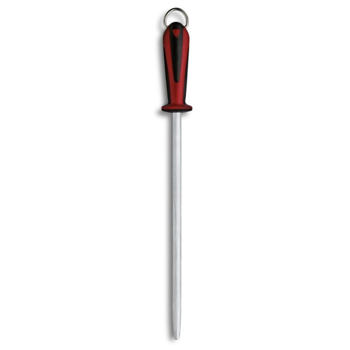 Victorinox Sharpening Steel 30 cm Round Fine Grit, Dual Grip Handle 7.8511