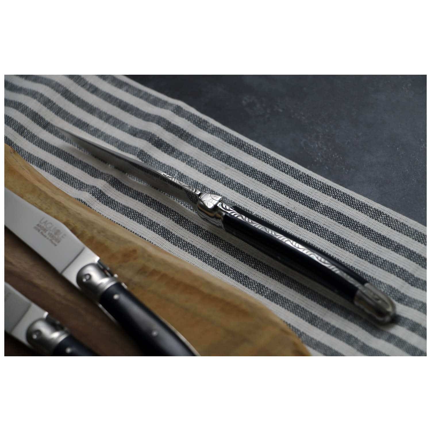 Andre verdier Steak Knife 12 cm With Black Handle Laguiole Classique 70.25N/ETZ