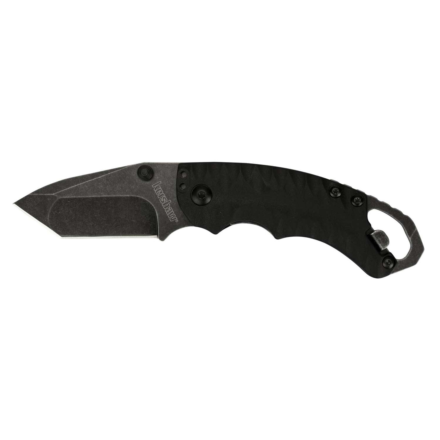 Kershaw Shuffle II Tanto BlackWash Pocket Knife 7 cm Black Handle 86 gr