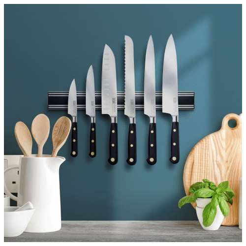 Bisbell Magnetic Knife Rack 35 cm Black Bisichef B44X35