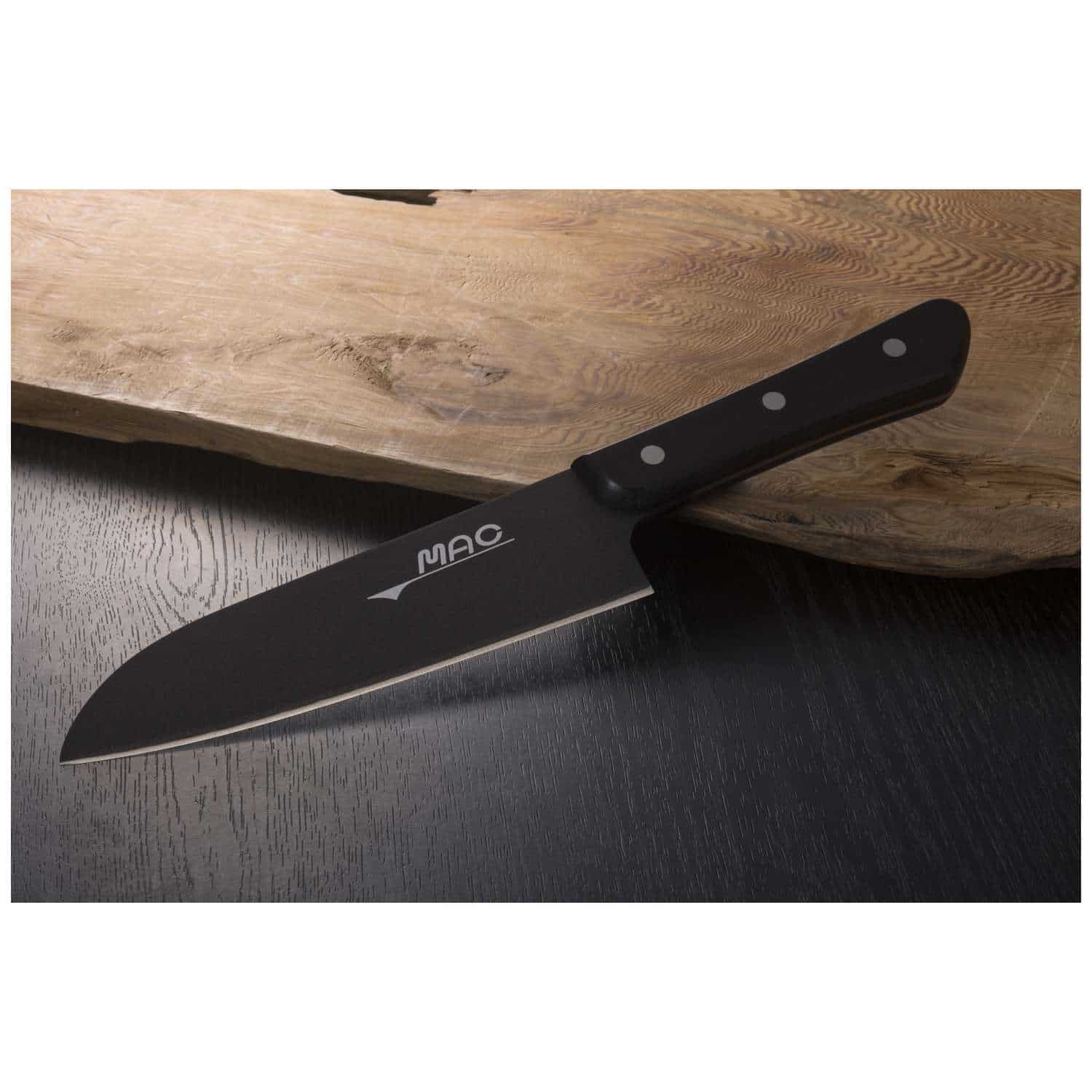 MAC Santoku Knife 16.5 cm Black Series BF-SK-65