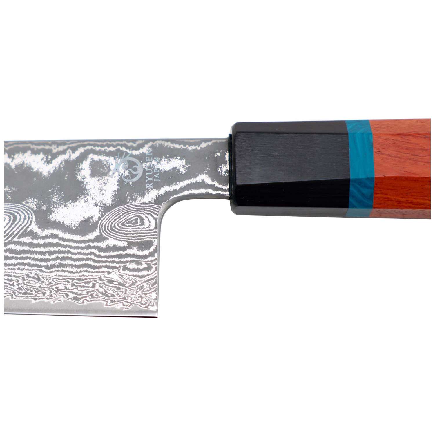 Ryusen Damascus Chef's Knife 24 cm Quince Handle Bonten Unryu KAI BU-503