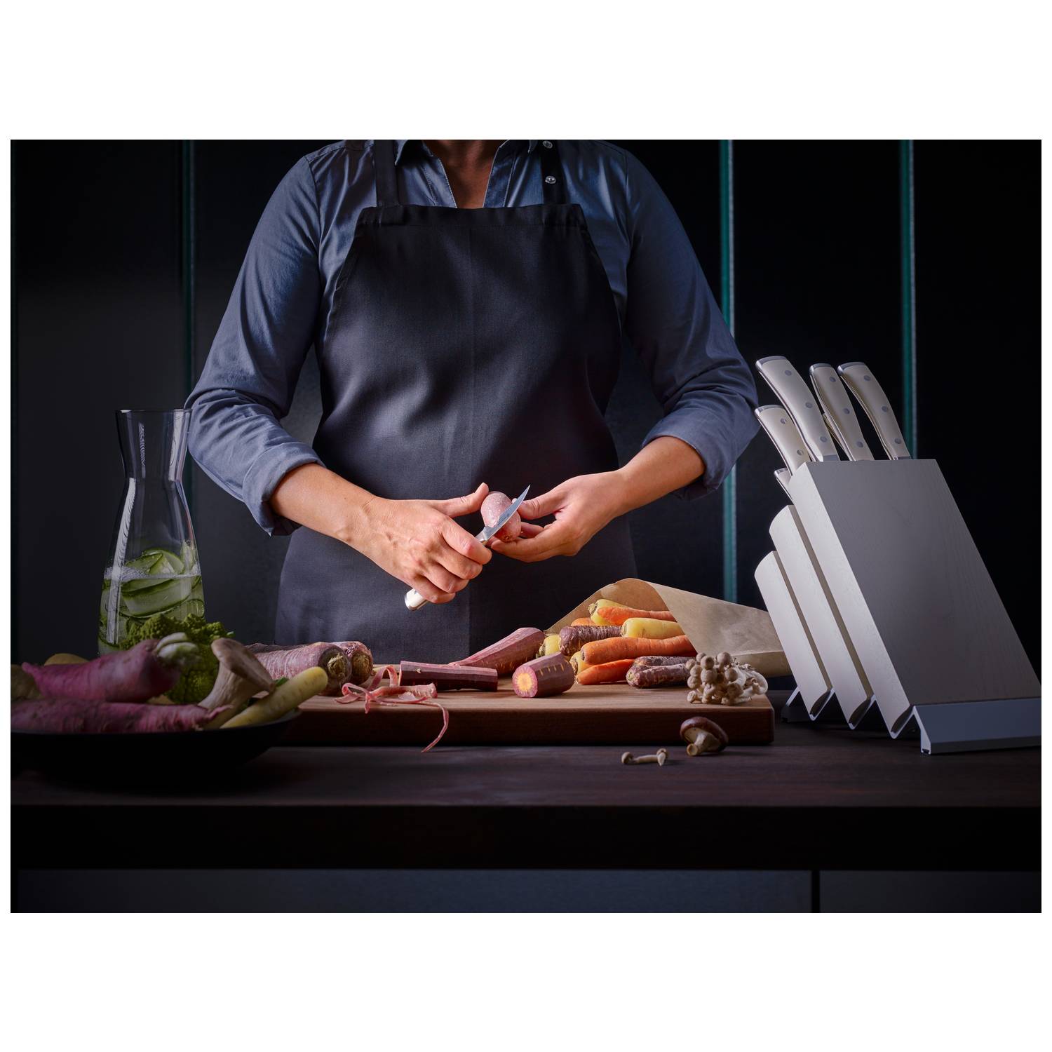 Wusthof Chef's Knife 23 cm Classic Ikon Creme 1030430123