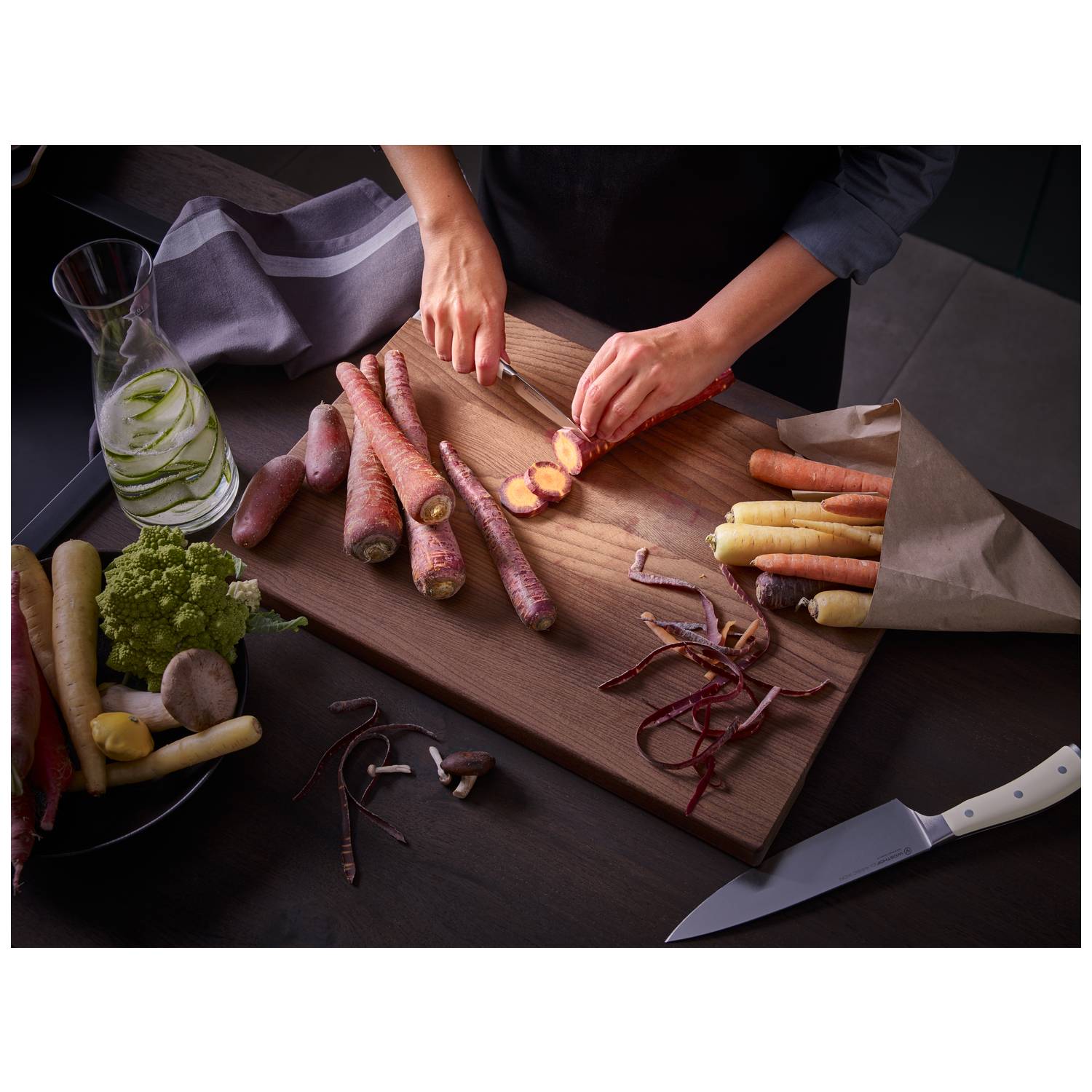 Wusthof Peeling Knife 8 cm Classic Ikon Creme 1030433208