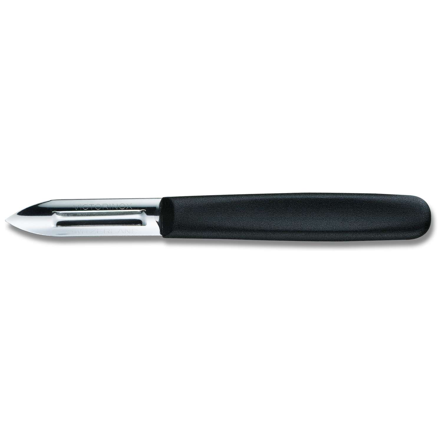 Victorinox Stainless Steel Peeler With Black Handle 5.0203