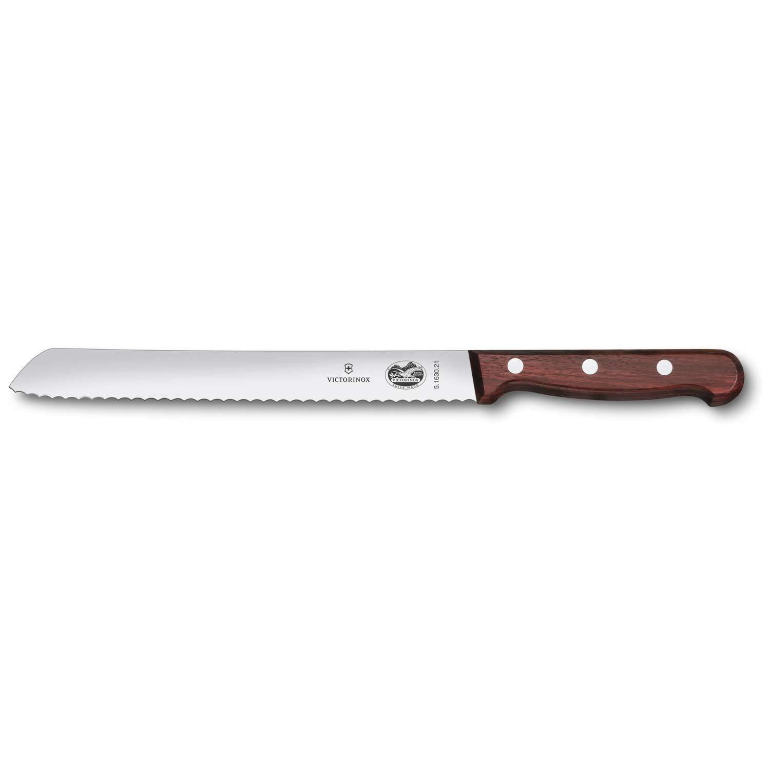 Victorinox Bread Knife 21 cm Gift Box Handle Rosewood 5.1630.21G