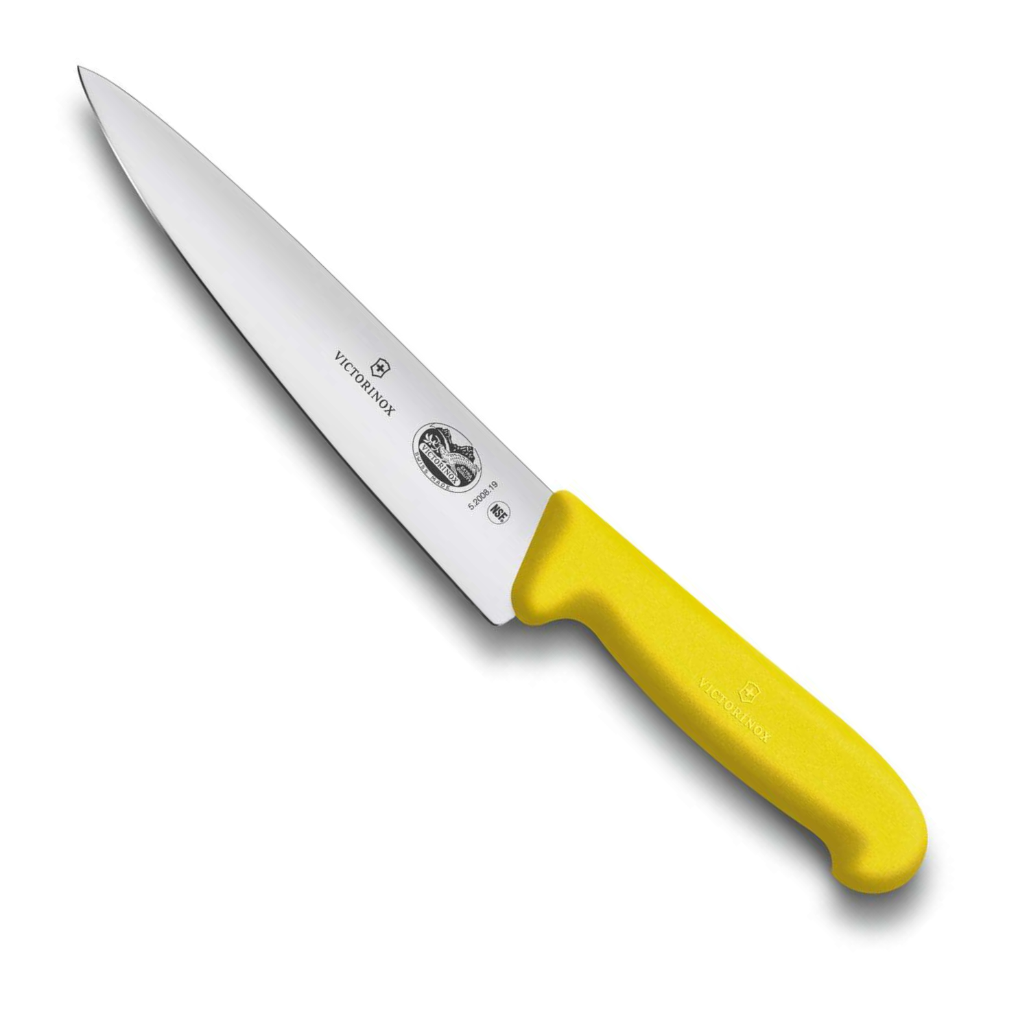 Victorinox Chef's Knife 19 cm Yellow Handle Fibrox 5.2008.19