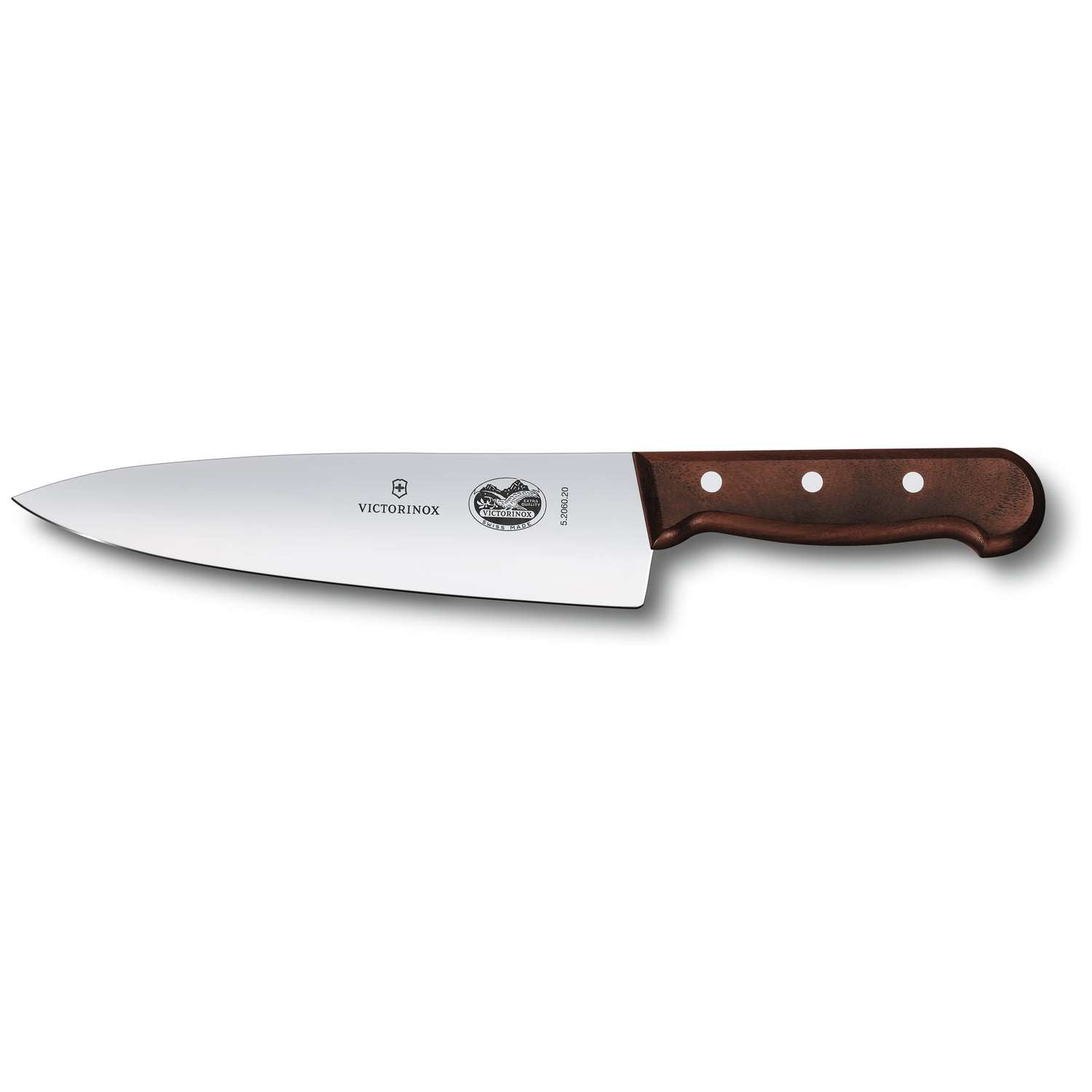 Victorinox Chef's Knife Extra Wide Blade 20 cm Wooden Handle Gift Box 5.2060.20G