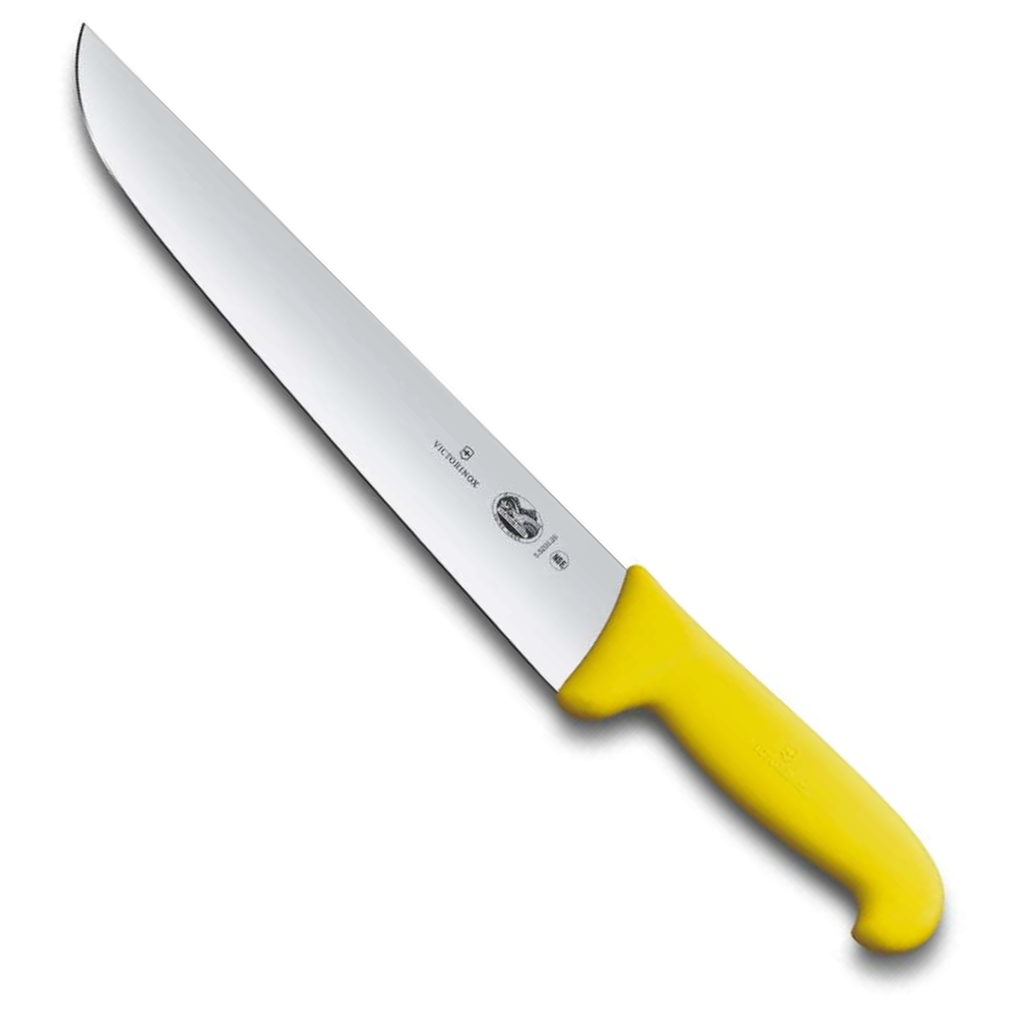 Victorinox Butcher Knife 16 cm Yellow Fibrox Handle 5.5208.16