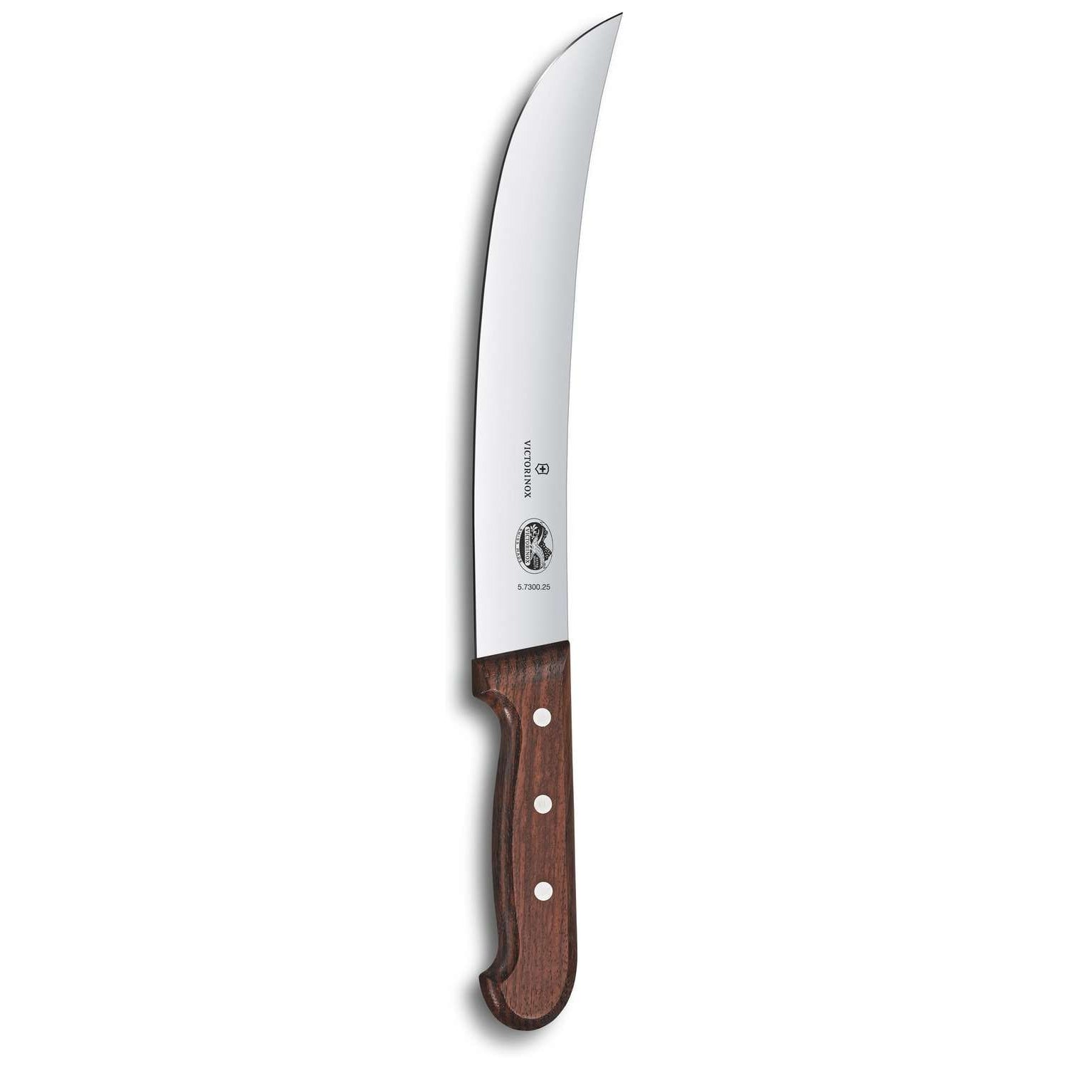 Victorinox Curved Butcher Knife 25 cm Wooden Handle 5.7300.25