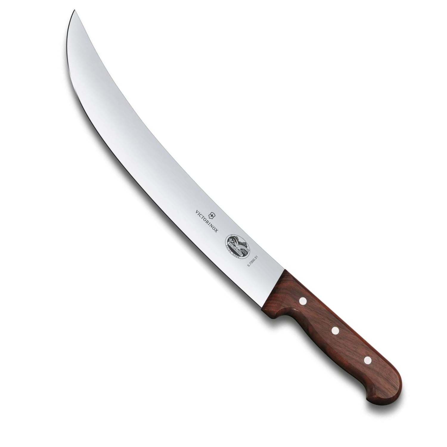Victorinox Μαχαίρι κρέατος με καμπύλη λάμα 31 εκατ. ξύλινη λαβή 5.7300.31