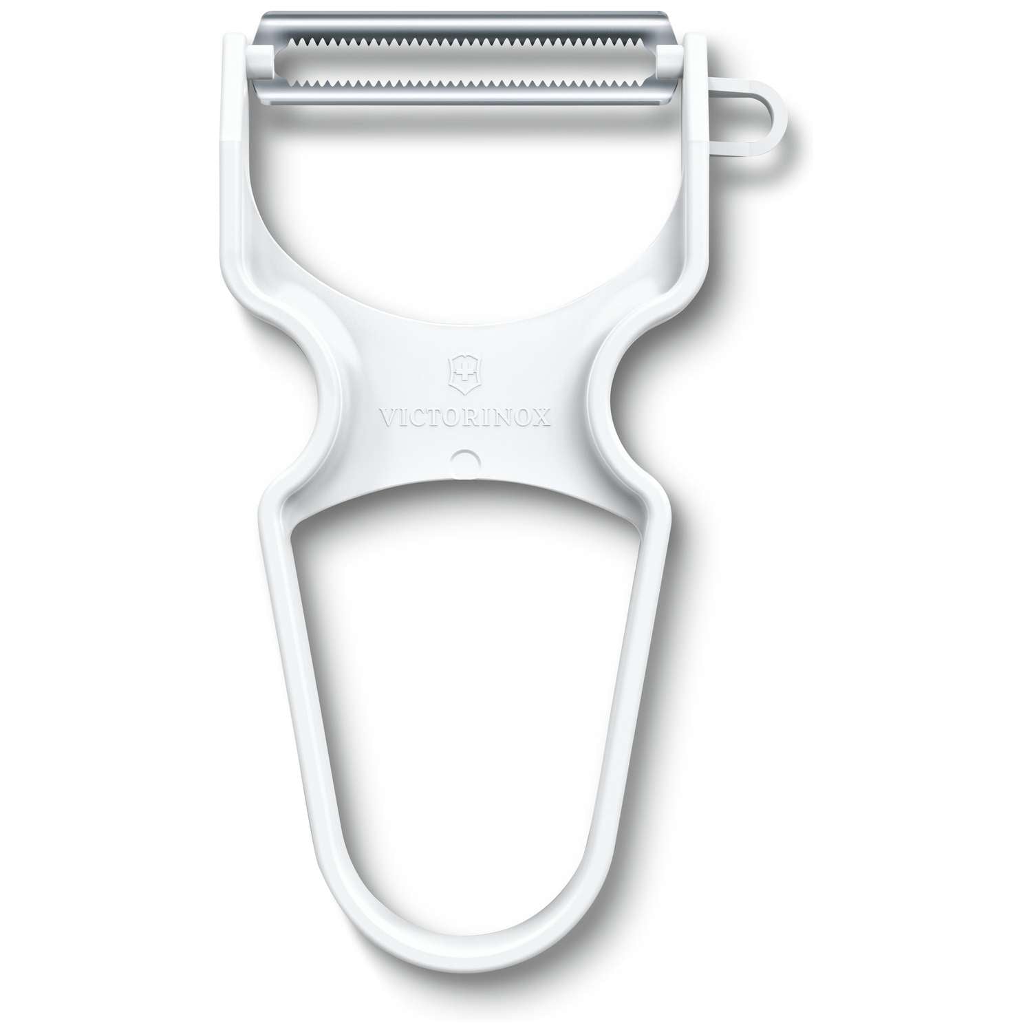 Victorinox Stainless Steel Serrated Peeler Horseshoe With Plastic Handle 6.0933