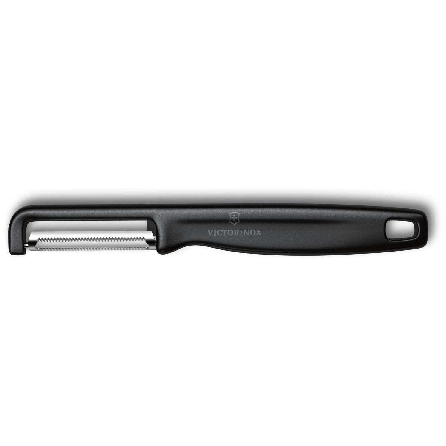 Victorinox Stainless Steel Serrated Peeler Black Iota 6.0943.3