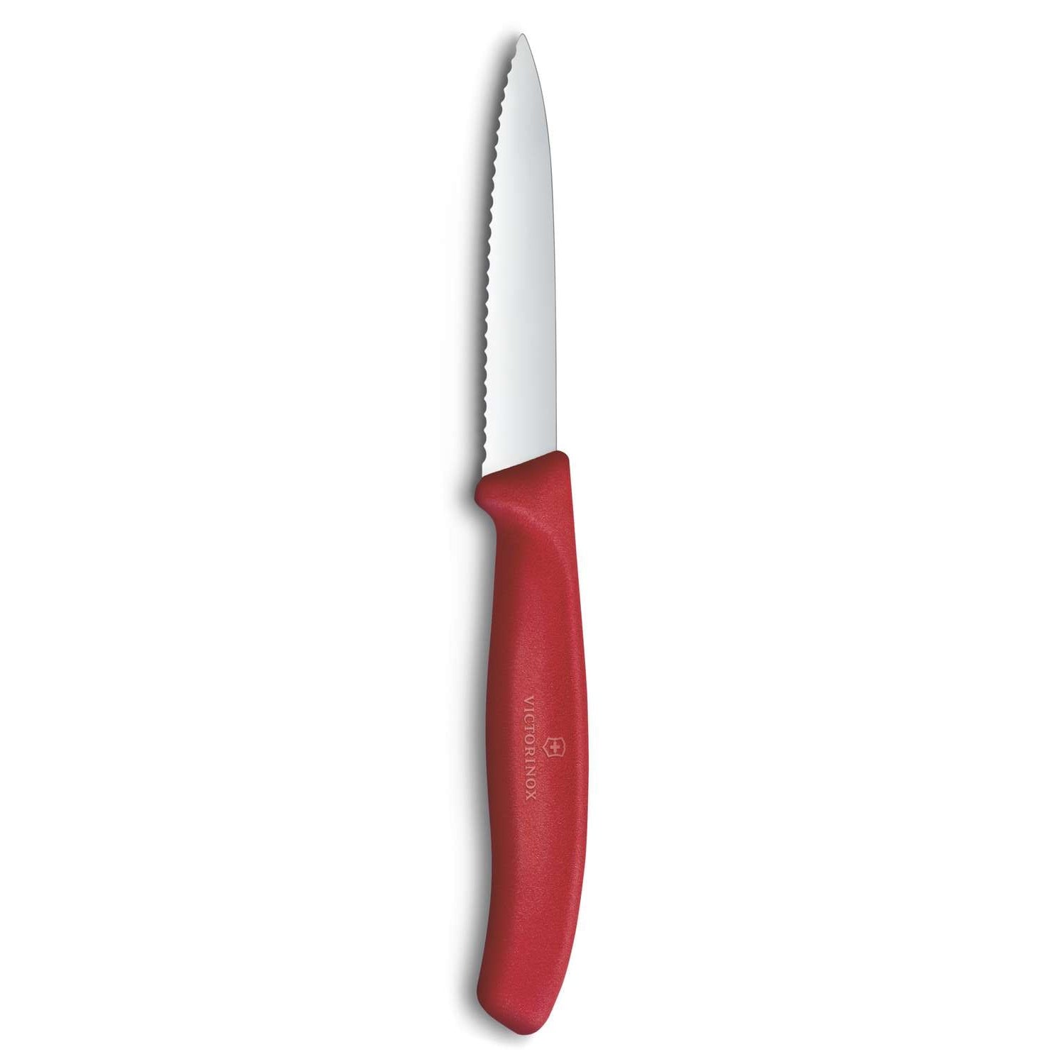 Victorinox Serrated Paring Knife 8 cm Red Handle Swiss Classic 6.7631.C1