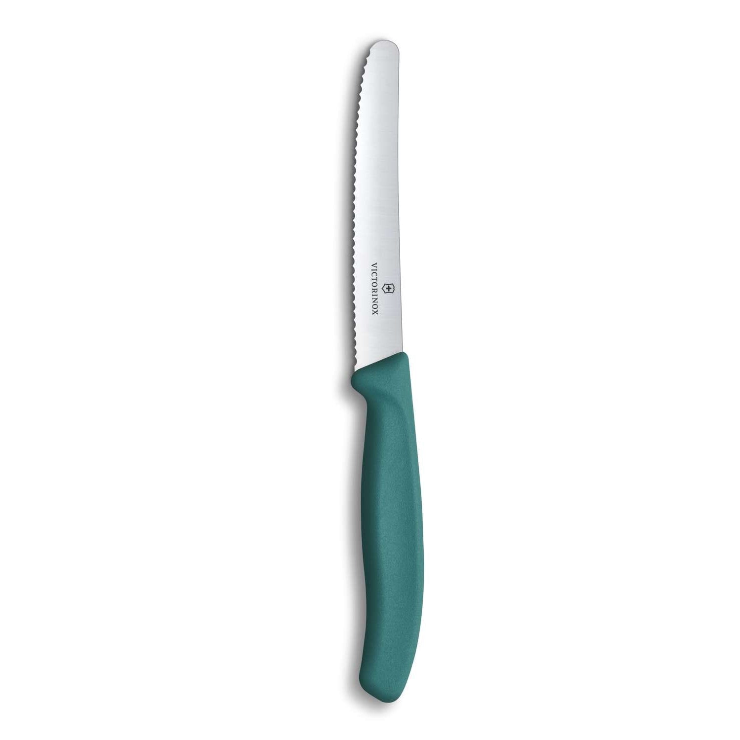 Victorinox Serrated Utility Knife 11 cm Green Handle Swiss Classic 6.7834.C1