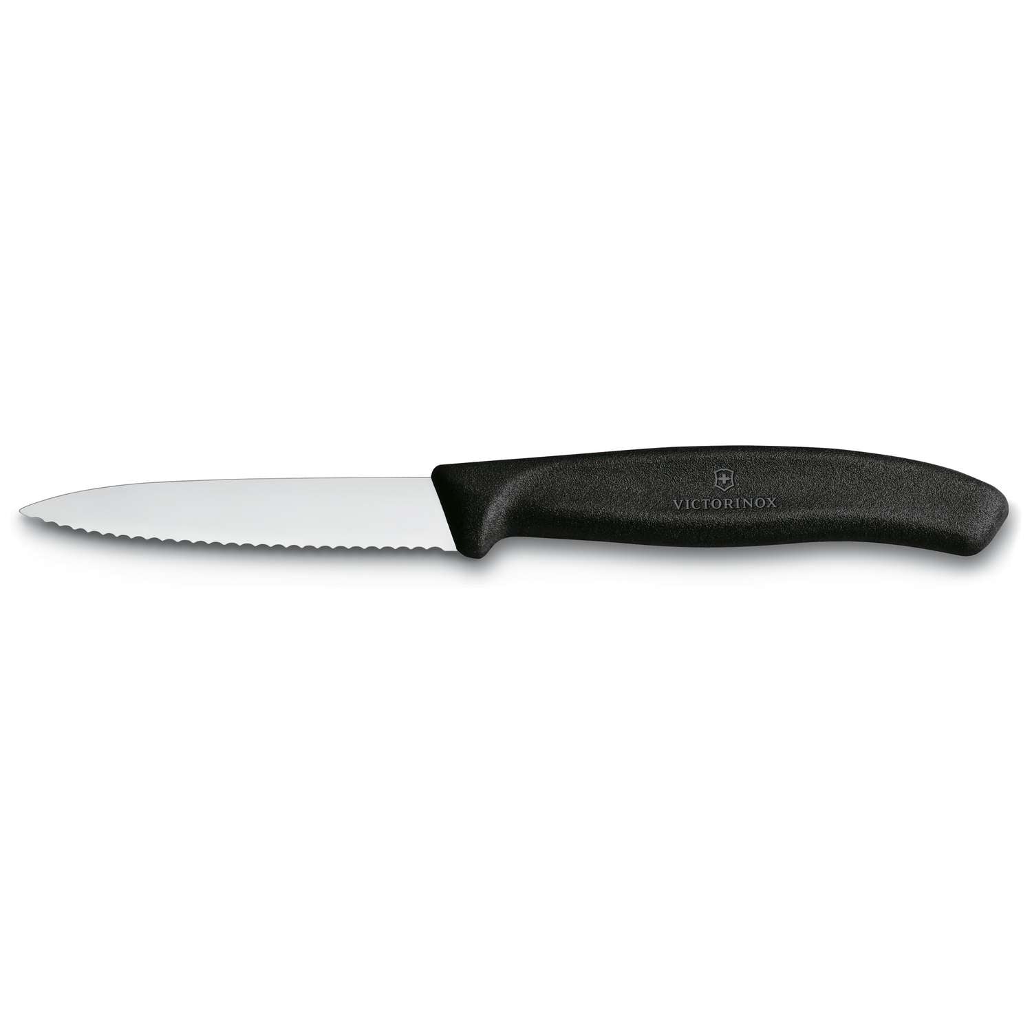 Victorinox Serrated Paring Knife 6 pcs 8cm Black Swiss Classic 6.7633.6