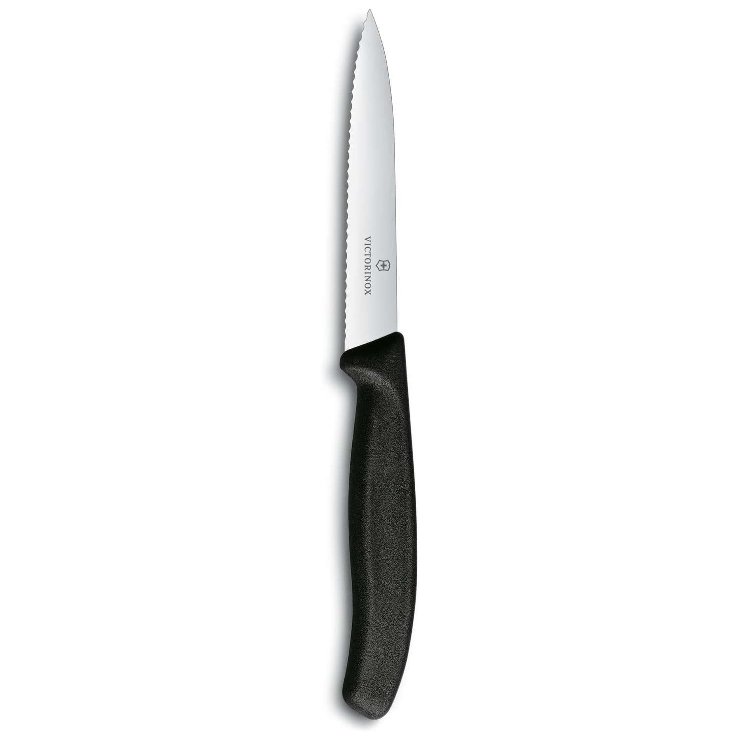 Victorinox Serrated Steak Knife 6 pcs 10 cm Black Swiss Classic 6.7733.6