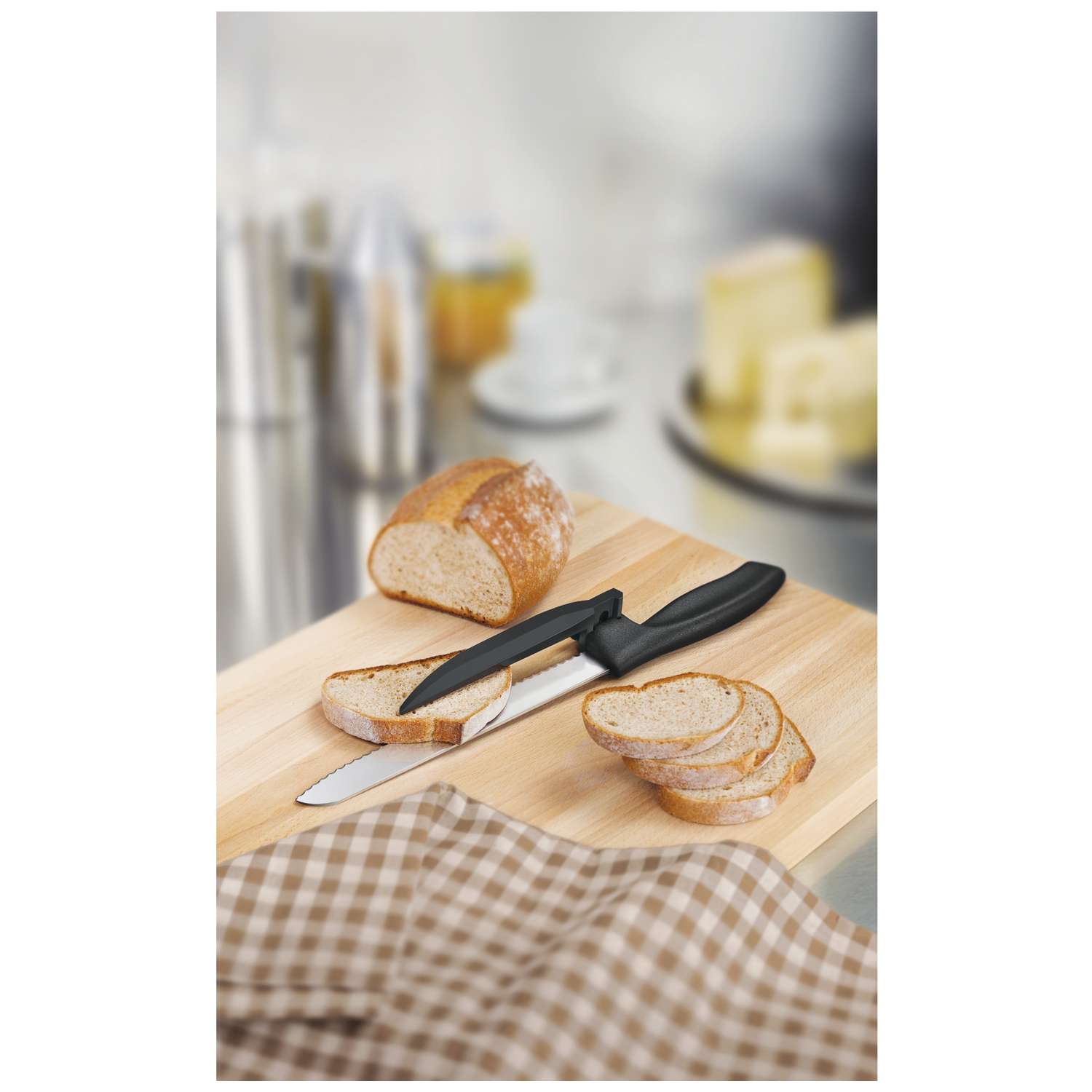 Victorinox Superslicer Knife with Adjustable Guide 21 cm Swiss Classic 6.8663.21