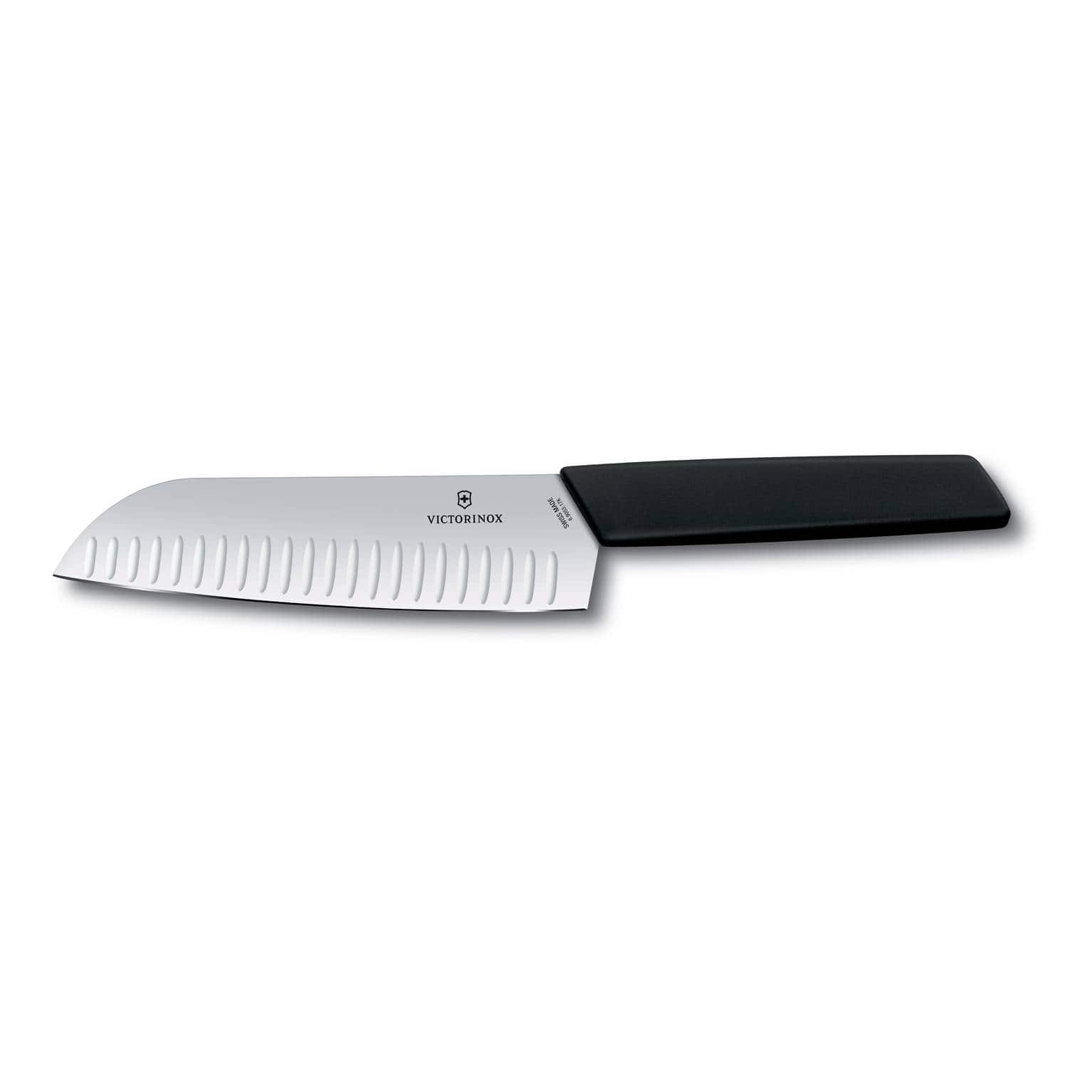 Victorinox Hollow Edge Santoku Knife 17 cm Swiss Modern